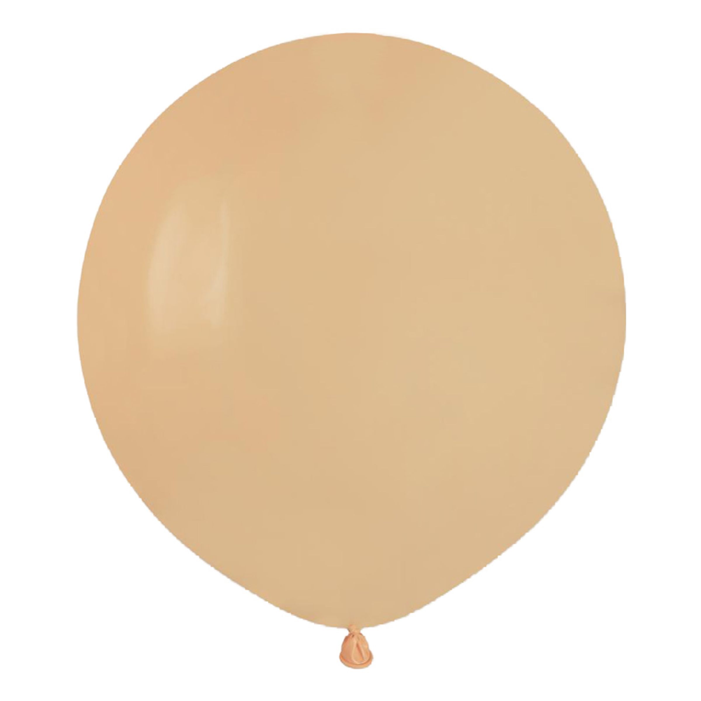 Läs mer om Latexballonger Runda Gold Blush - 25-pack