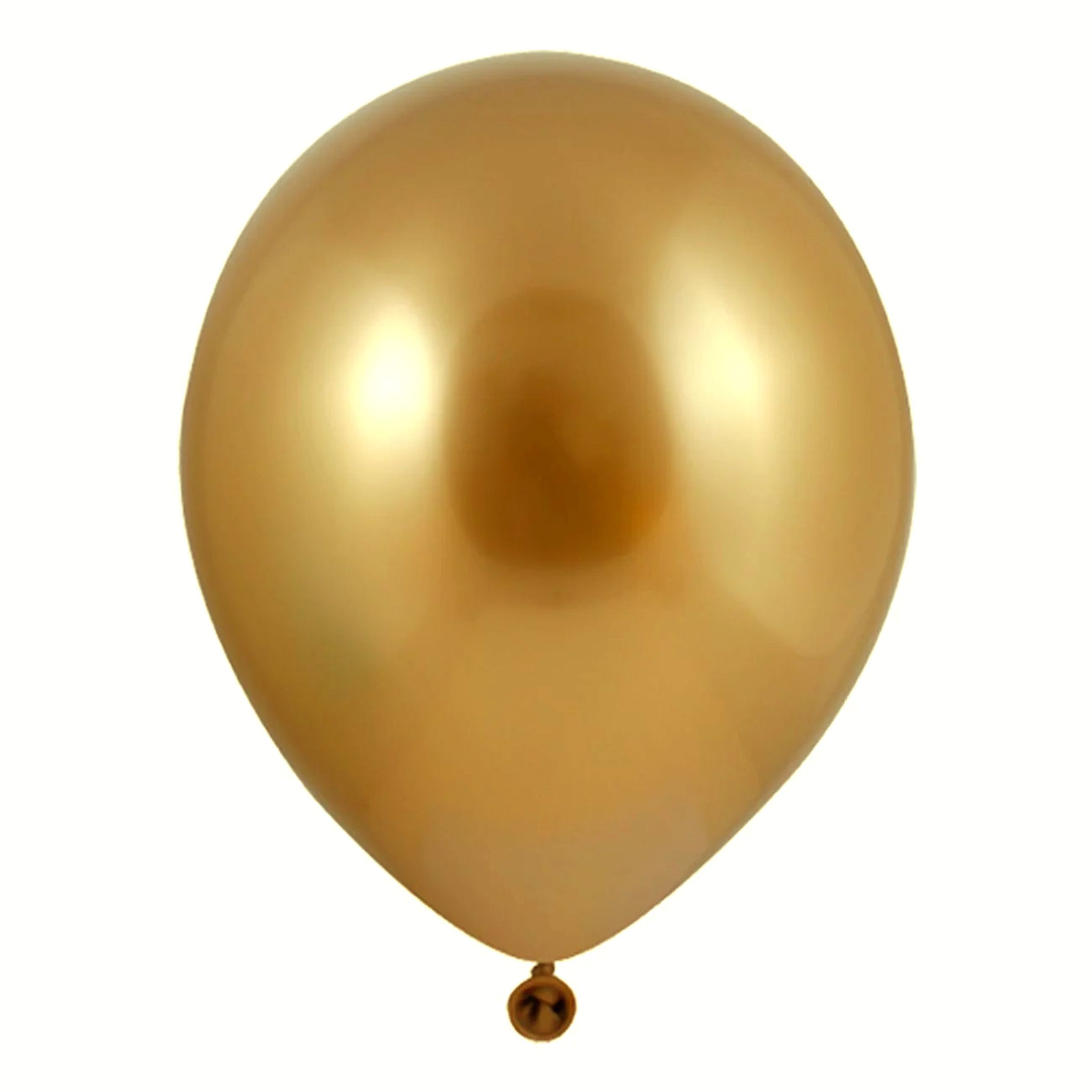 Läs mer om Latexballonger Guld Mini - 100-pack
