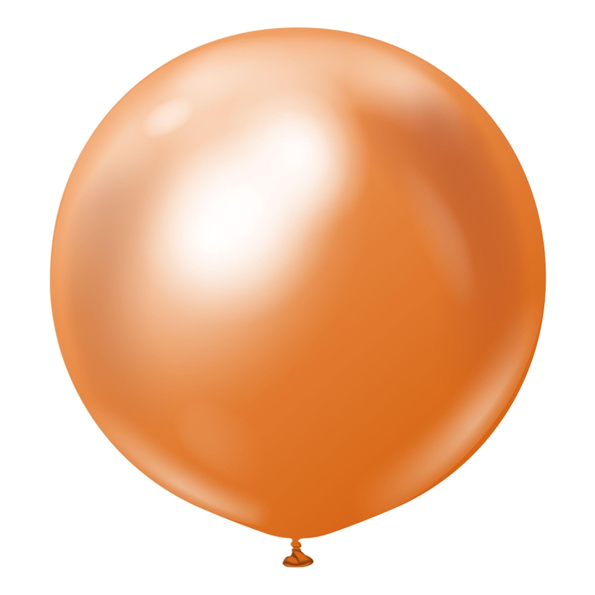 Latexballonger Professional Gigantiska Koppar Chrome - 2-pack