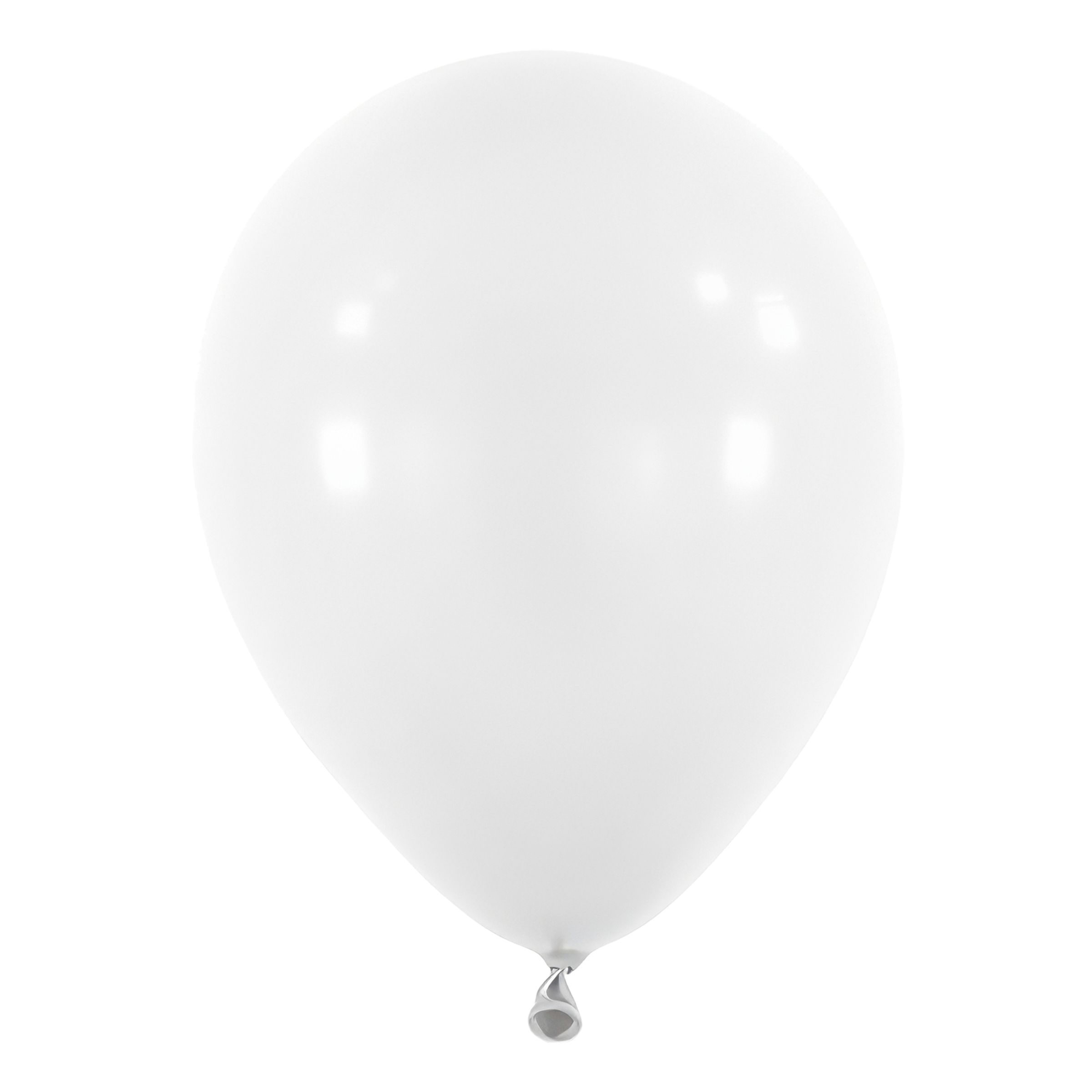 Läs mer om Latexballonger Mini Frost Vit - 100-pack