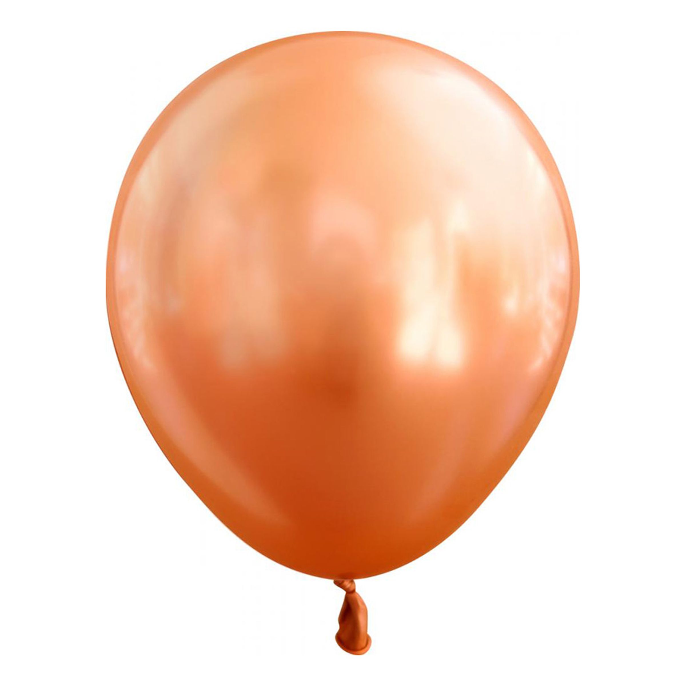 Läs mer om Latexballonger Mini Krom Koppar - 100-pack