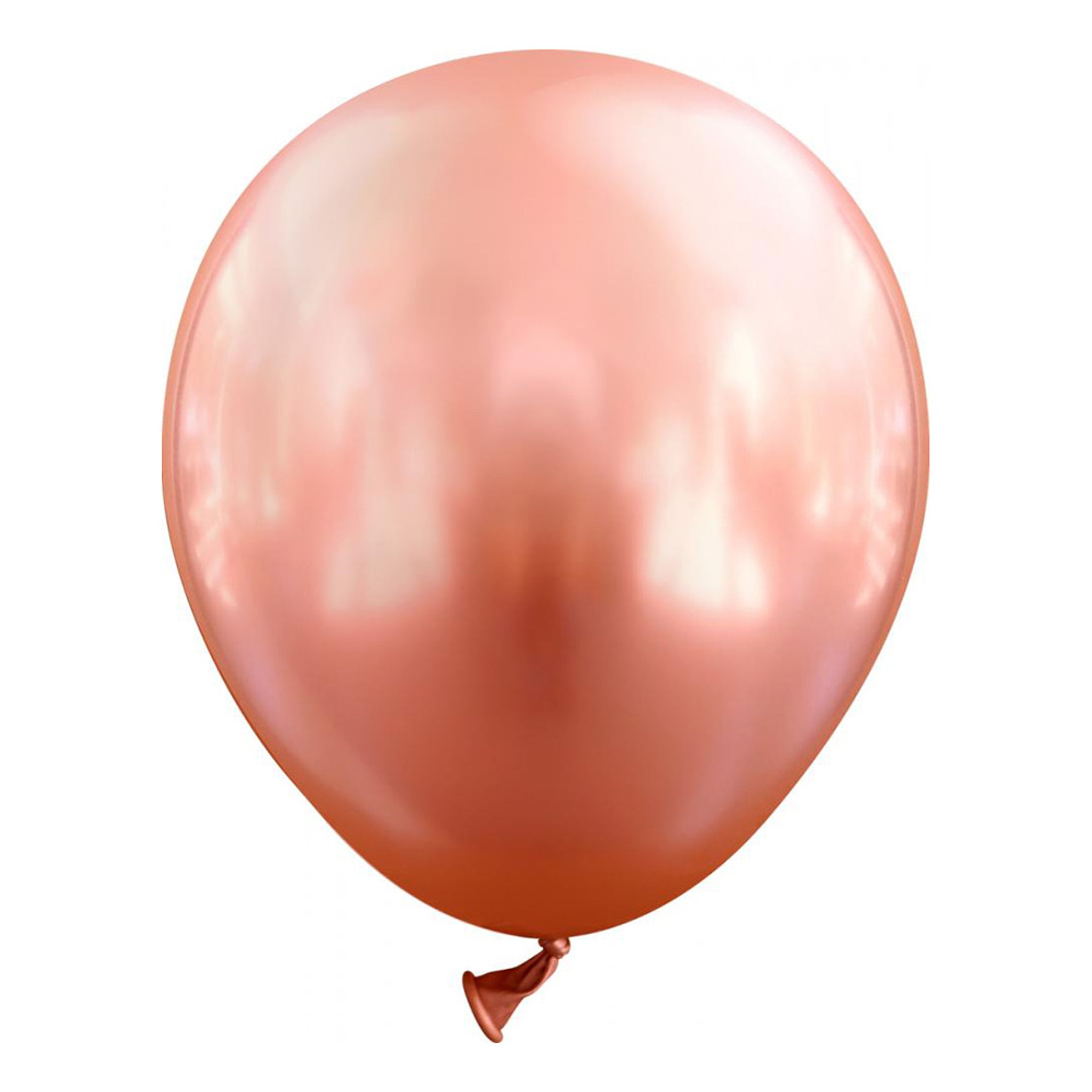 Läs mer om Latexballonger Mini Krom Roséguld - 100-pack