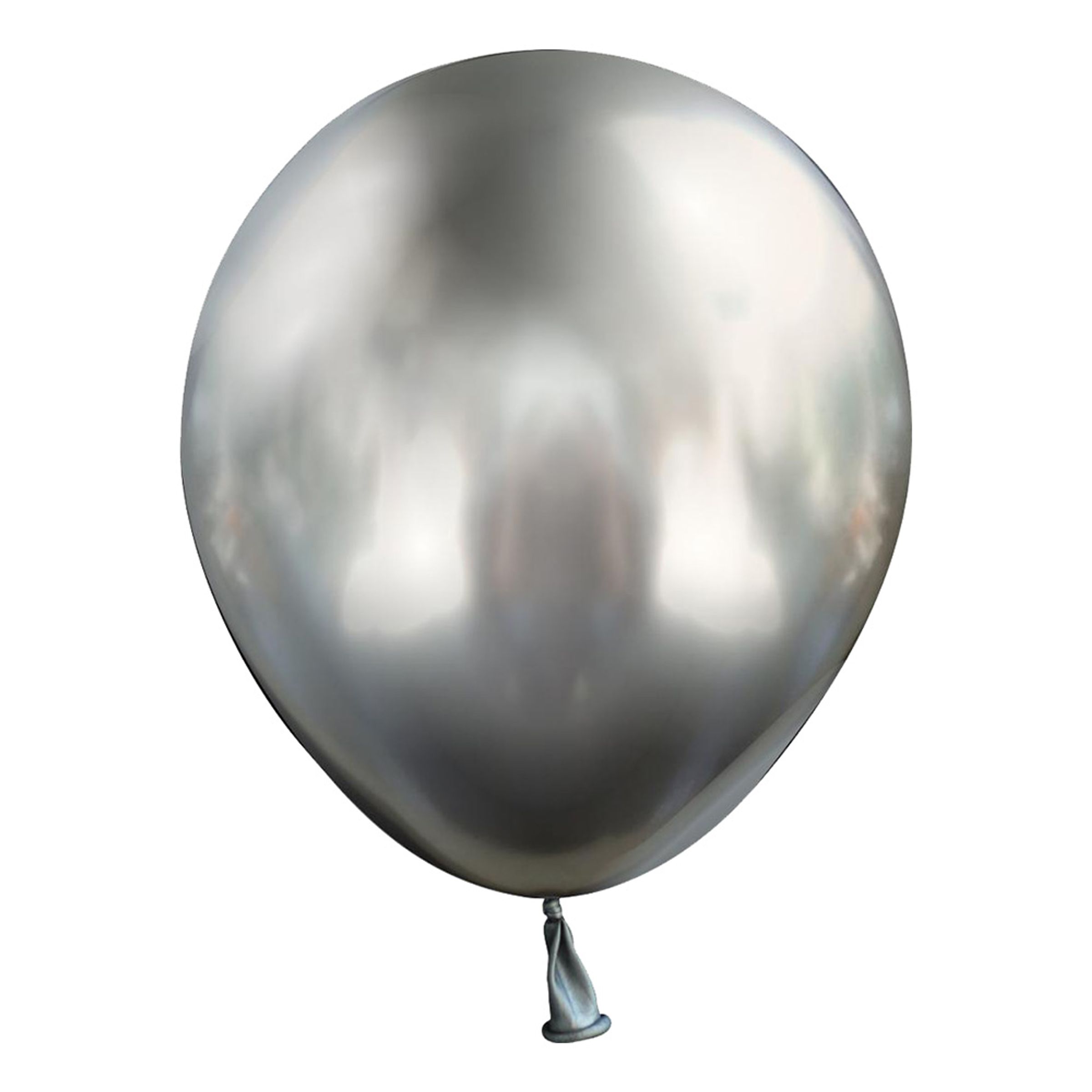 Latexballonger Mini Krom Space Grey - 25-pack