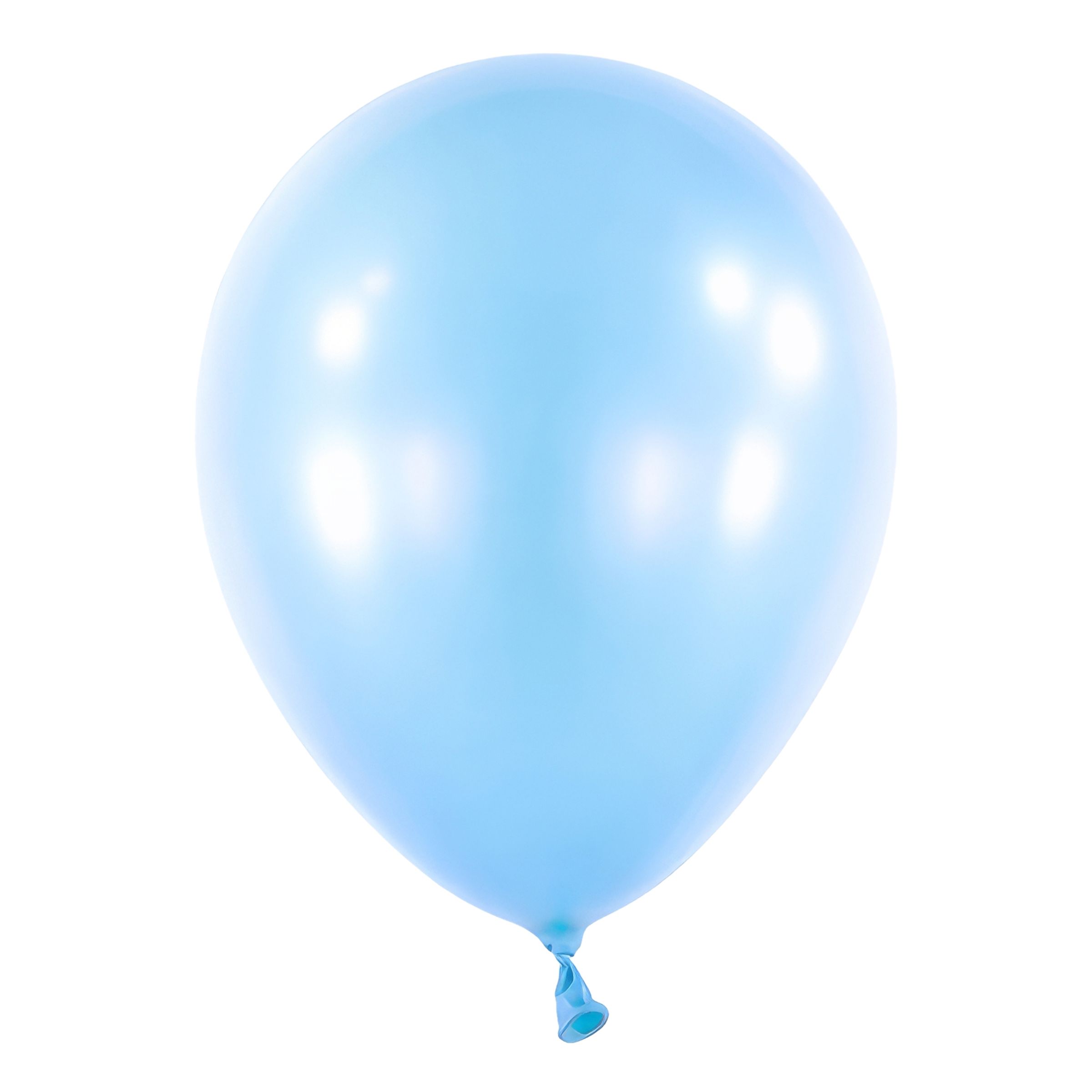 Läs mer om Latexballonger Mini Ljusblå - 100-pack