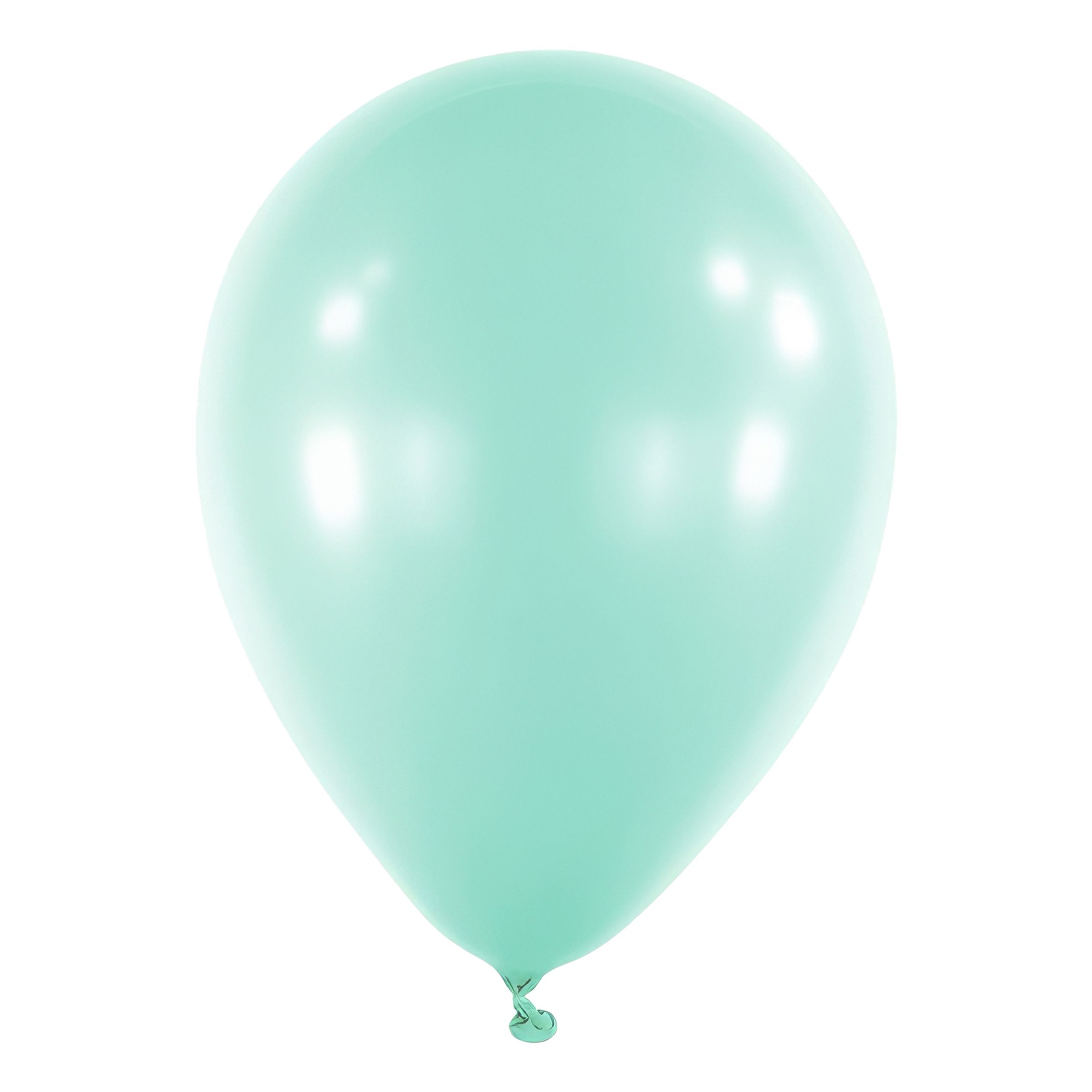 Läs mer om Latexballonger Mini Mint - 100-pack