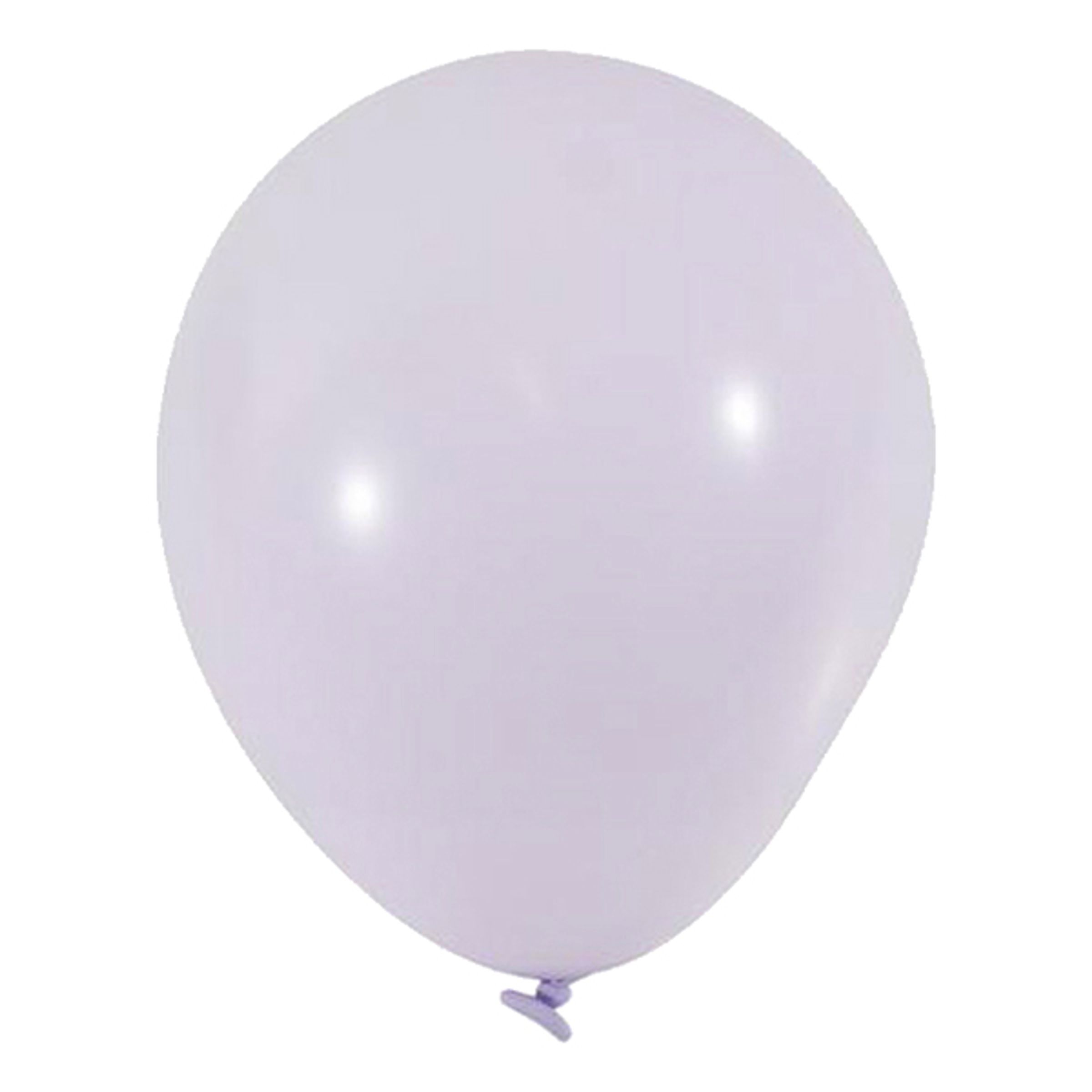 Läs mer om Miniballonger Lila Pastell - 100-pack