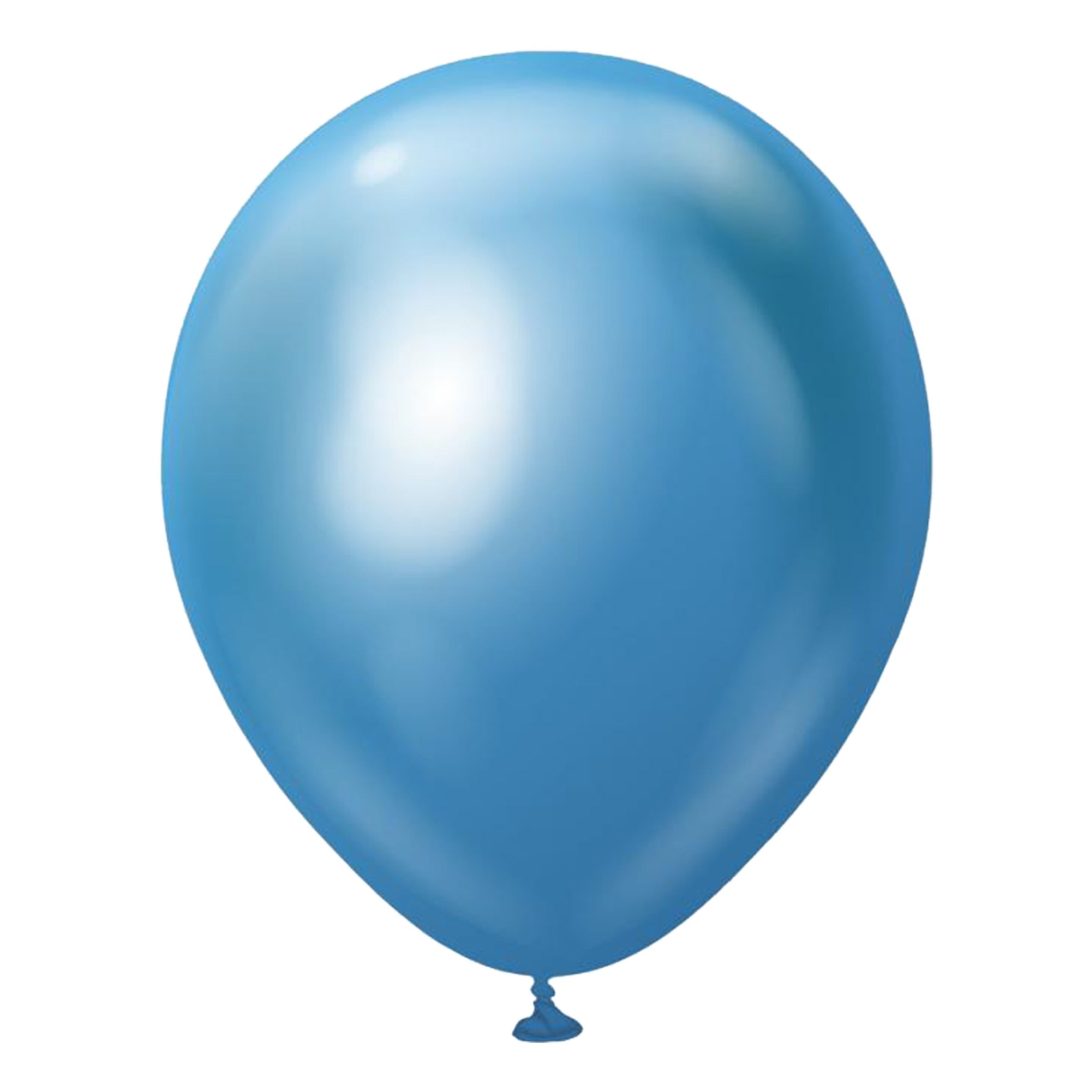 Läs mer om Latexballonger Professional Blue Chrome - 100-pack