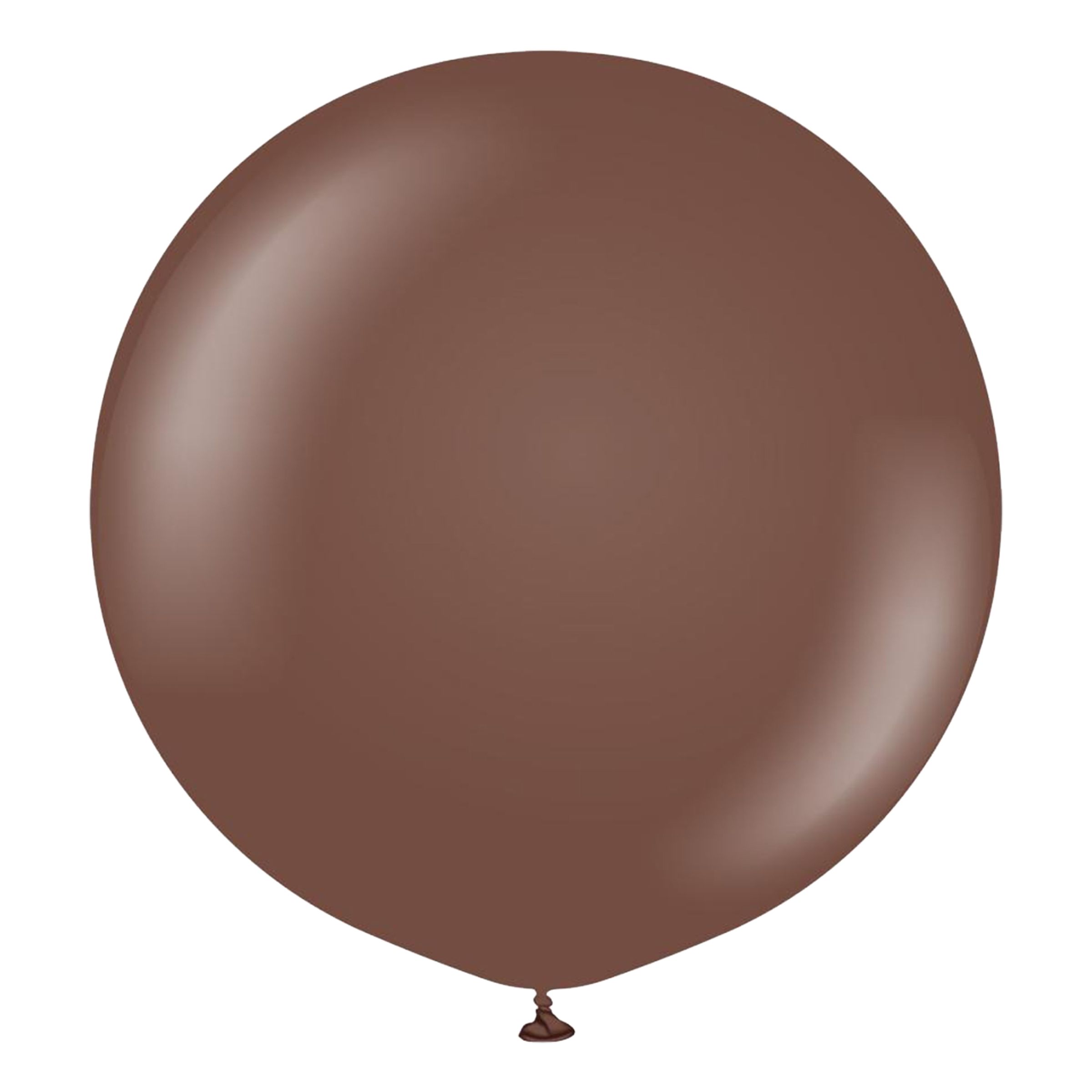 Läs mer om Latexballonger Professional Gigantiska Chocolate Brown - 2-pack