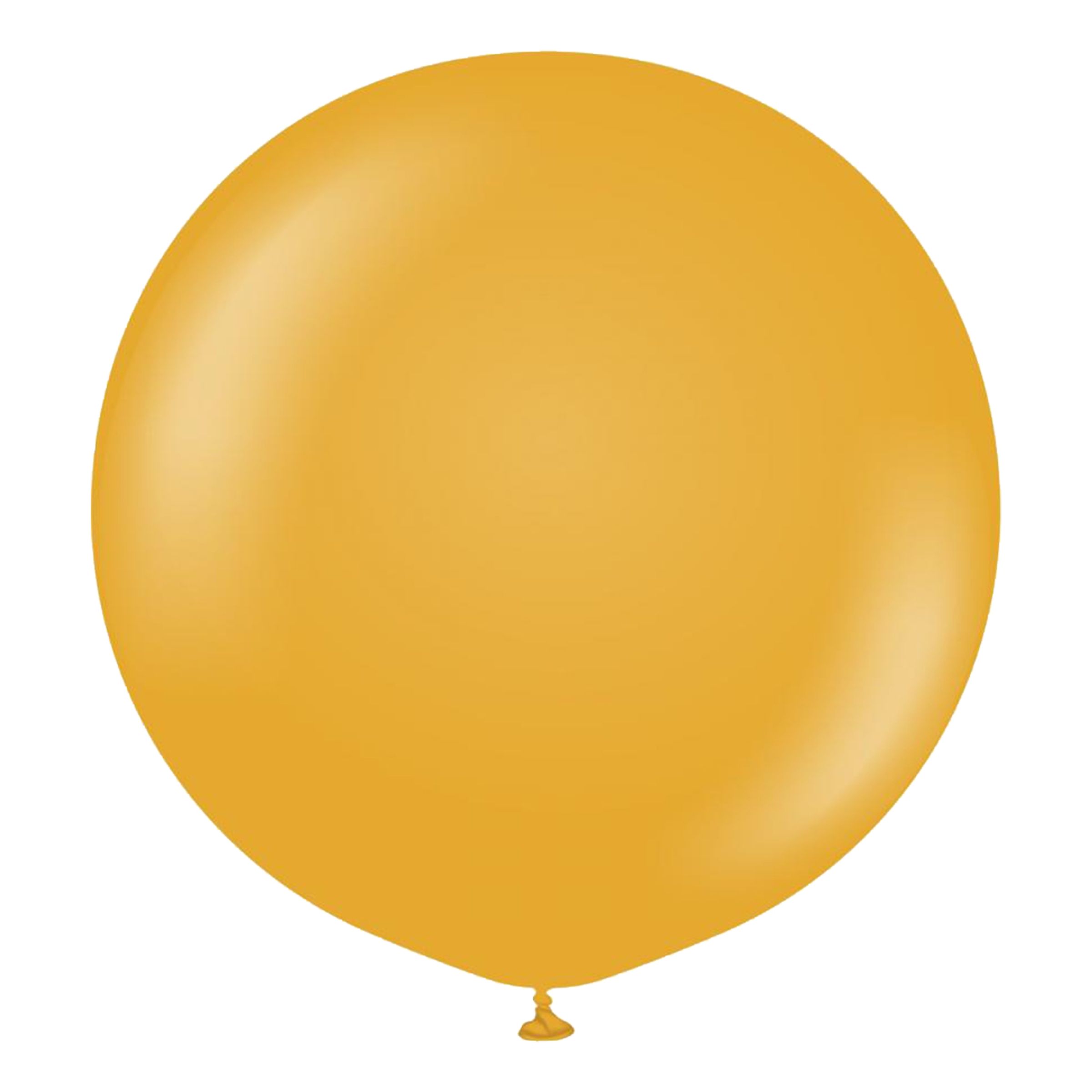 Läs mer om Latexballonger Professional Gigantiska Mustard - 2-pack
