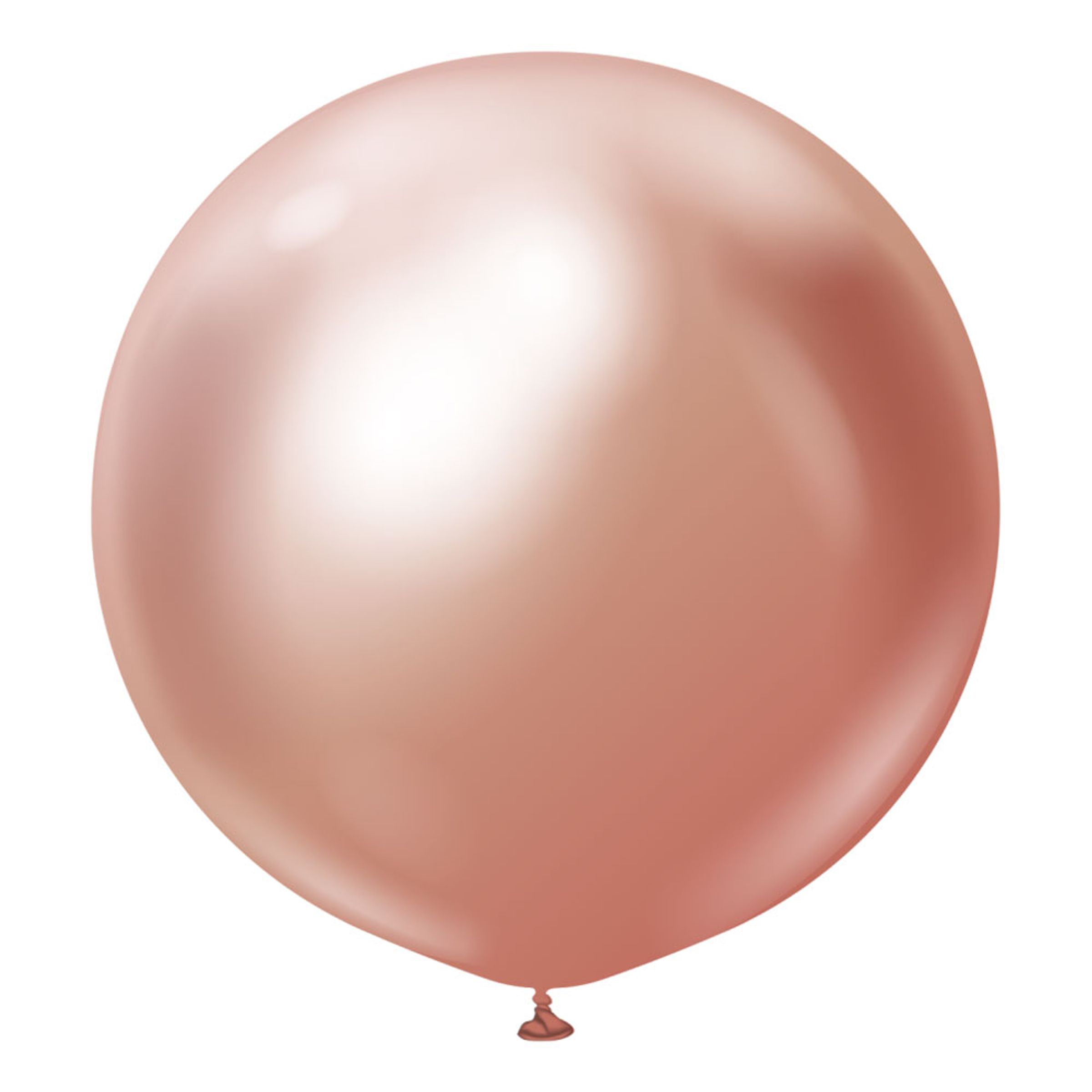 Latexballonger Professional Gigantiska Rose Gold Chrome - 2-pack