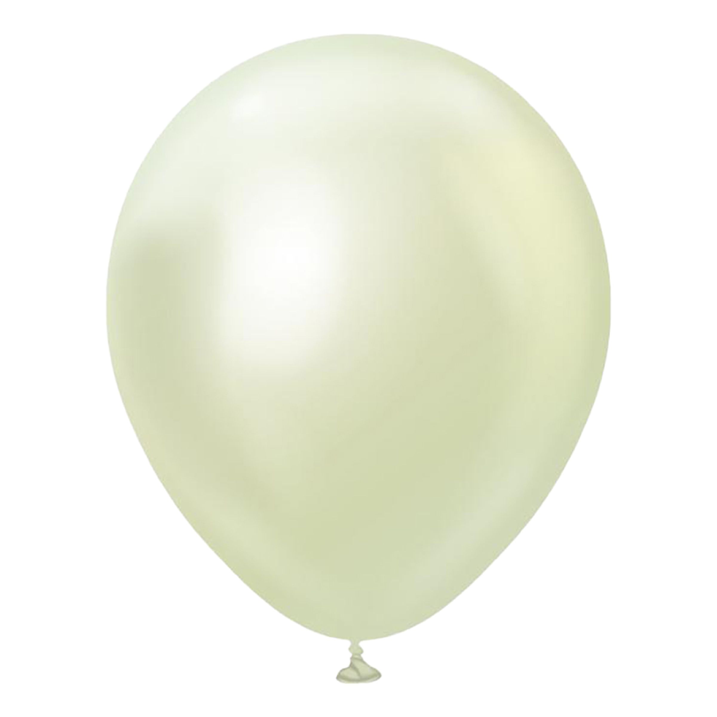 Läs mer om Latexballonger Professional Green Gold Chrome - 10-pack