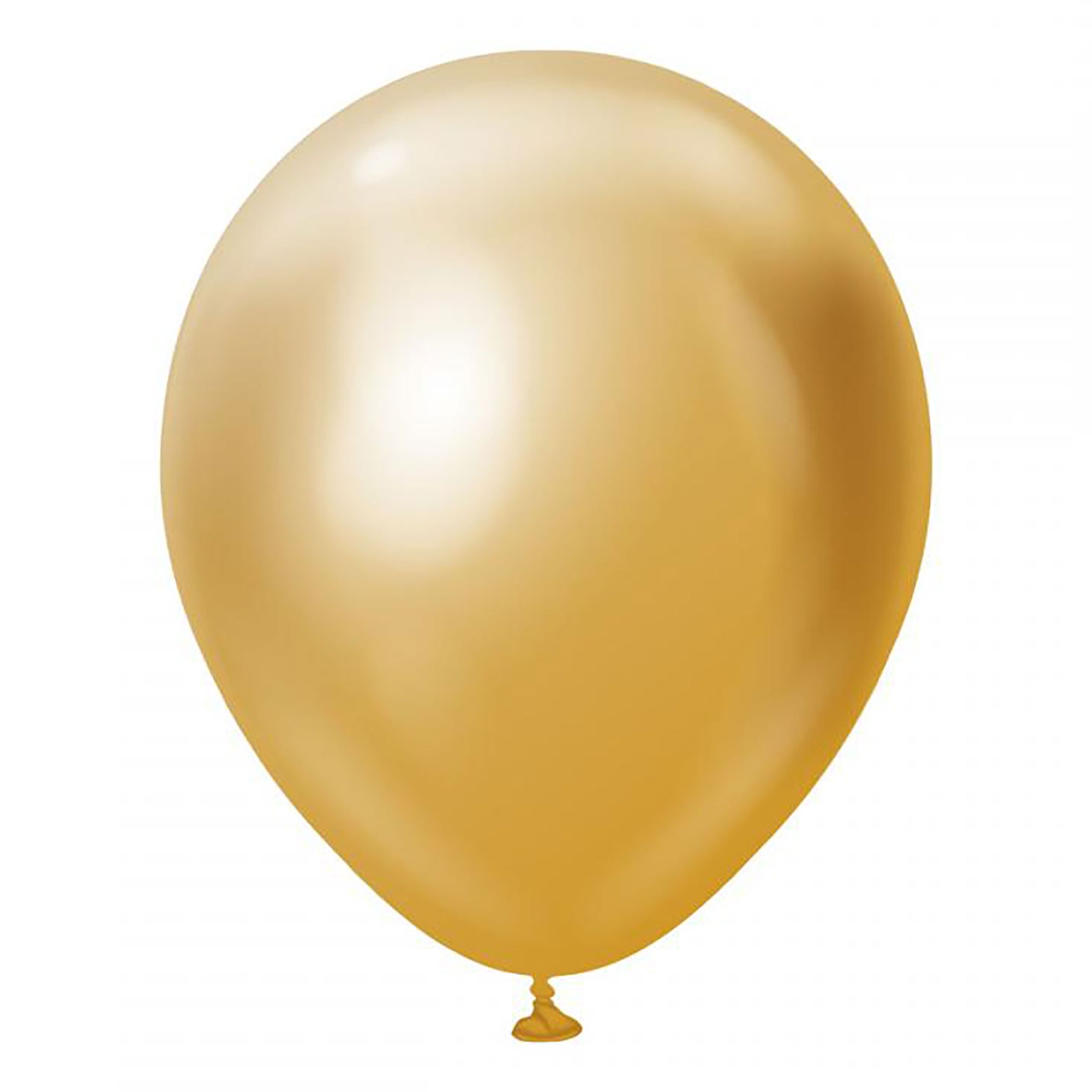 Latexballonger Professional Guld Chrome - 10-pack