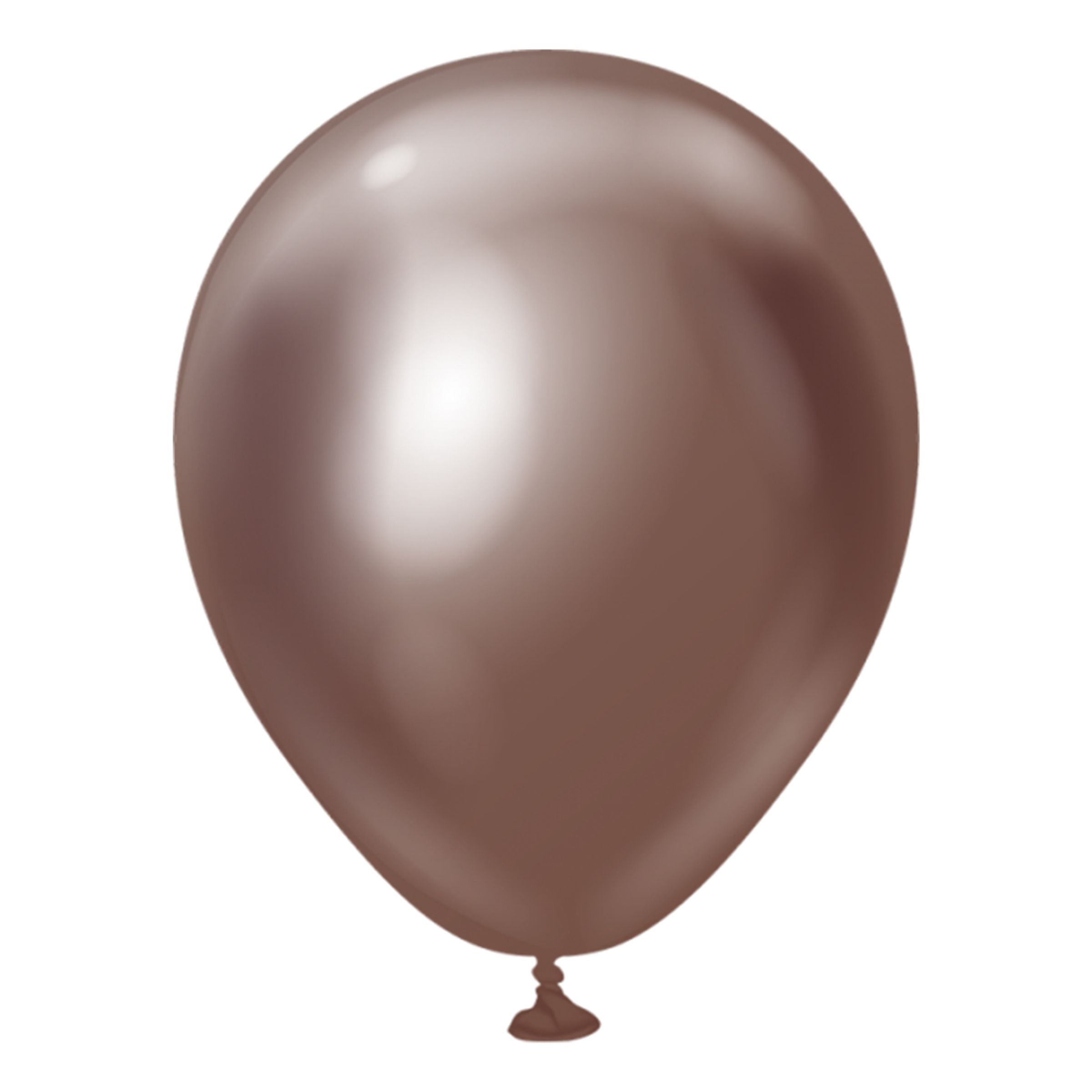 Läs mer om Latexballonger Professional Mini Chocolate Chrome - 25-pack