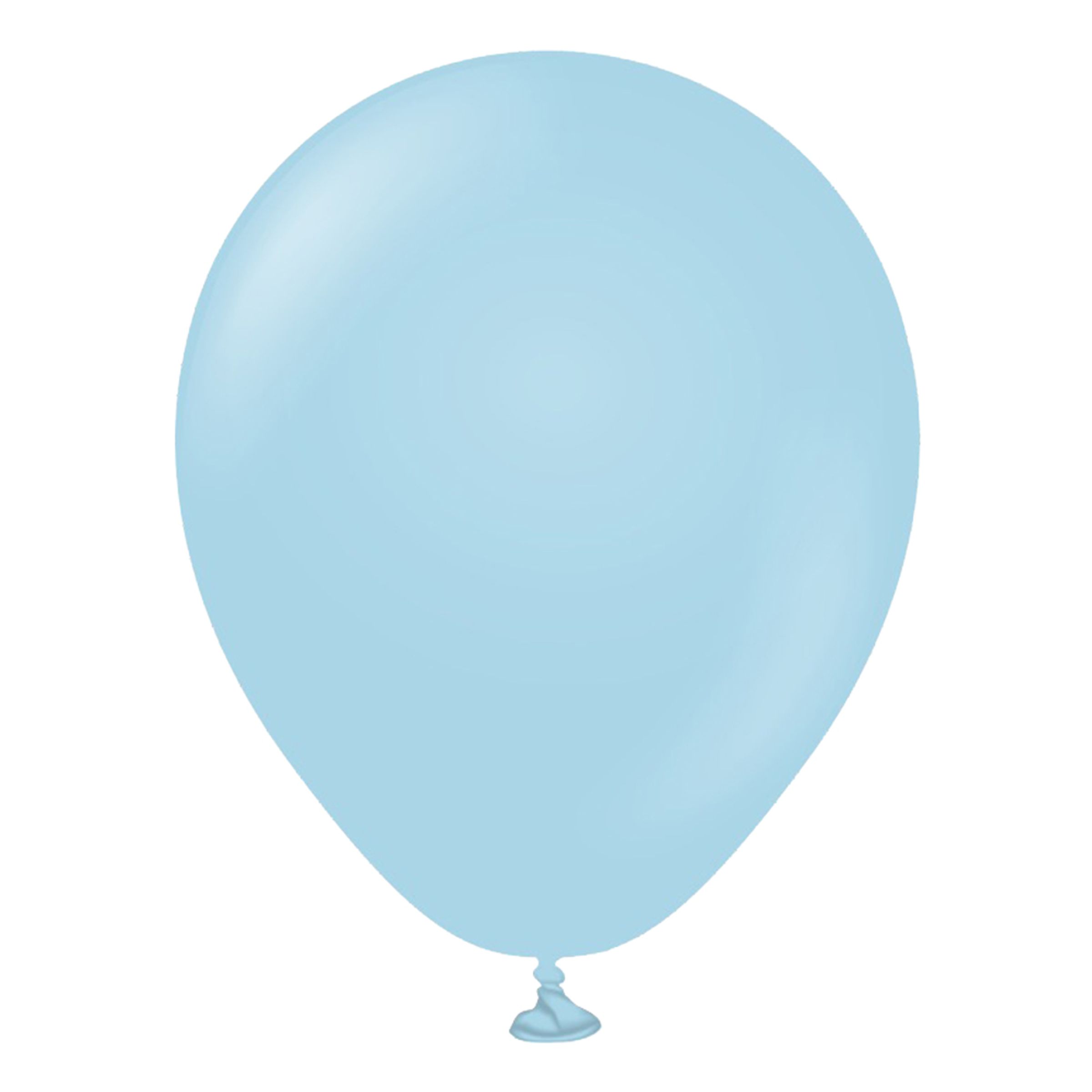 Läs mer om Latexballonger Professional Mini Macaron Blue - 100-pack