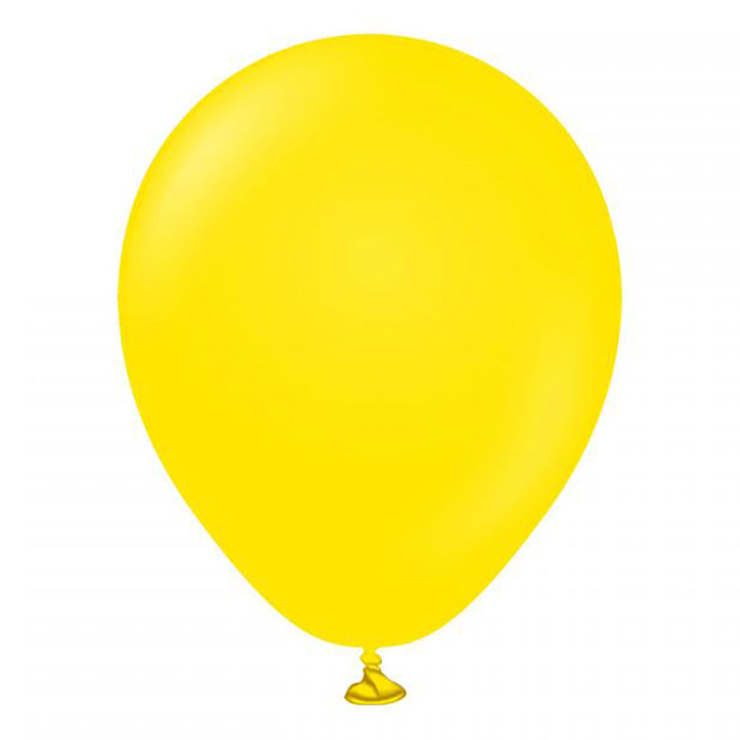 Läs mer om Latexballonger Professional Mini Yellow - 100-pack