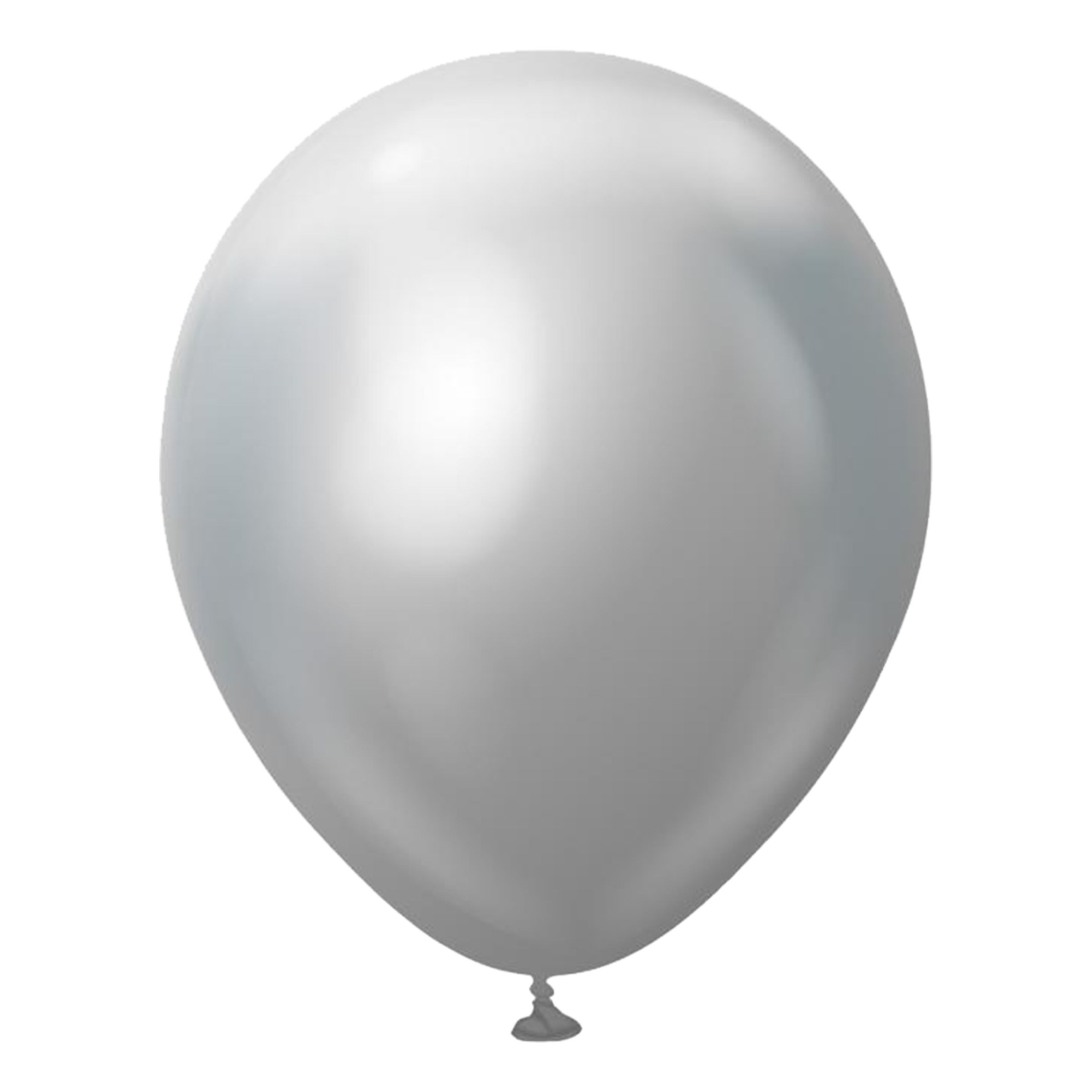 Läs mer om Latexballonger Professional Silver Chrome - 10-pack