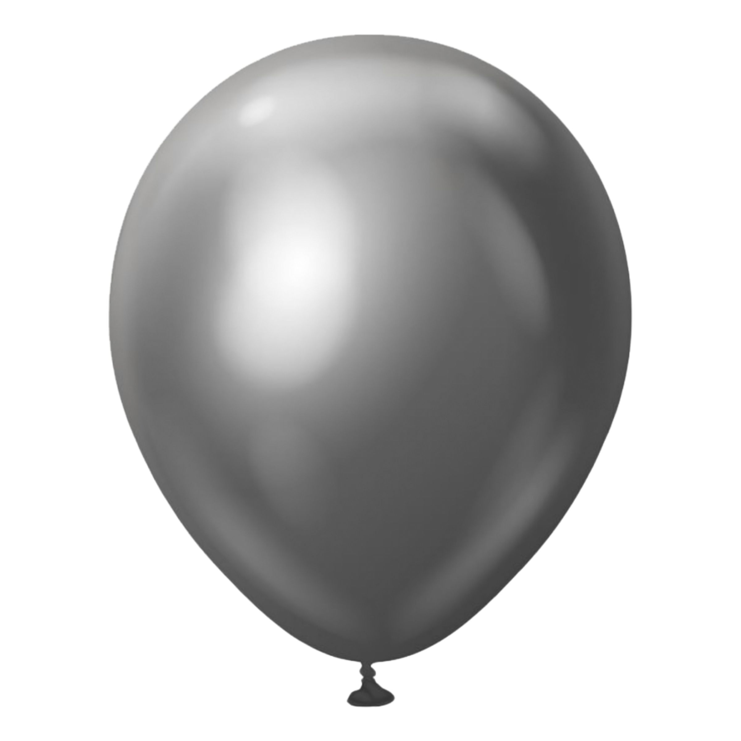 Läs mer om Latexballonger Professional Space Gray Chrome - 10-pack