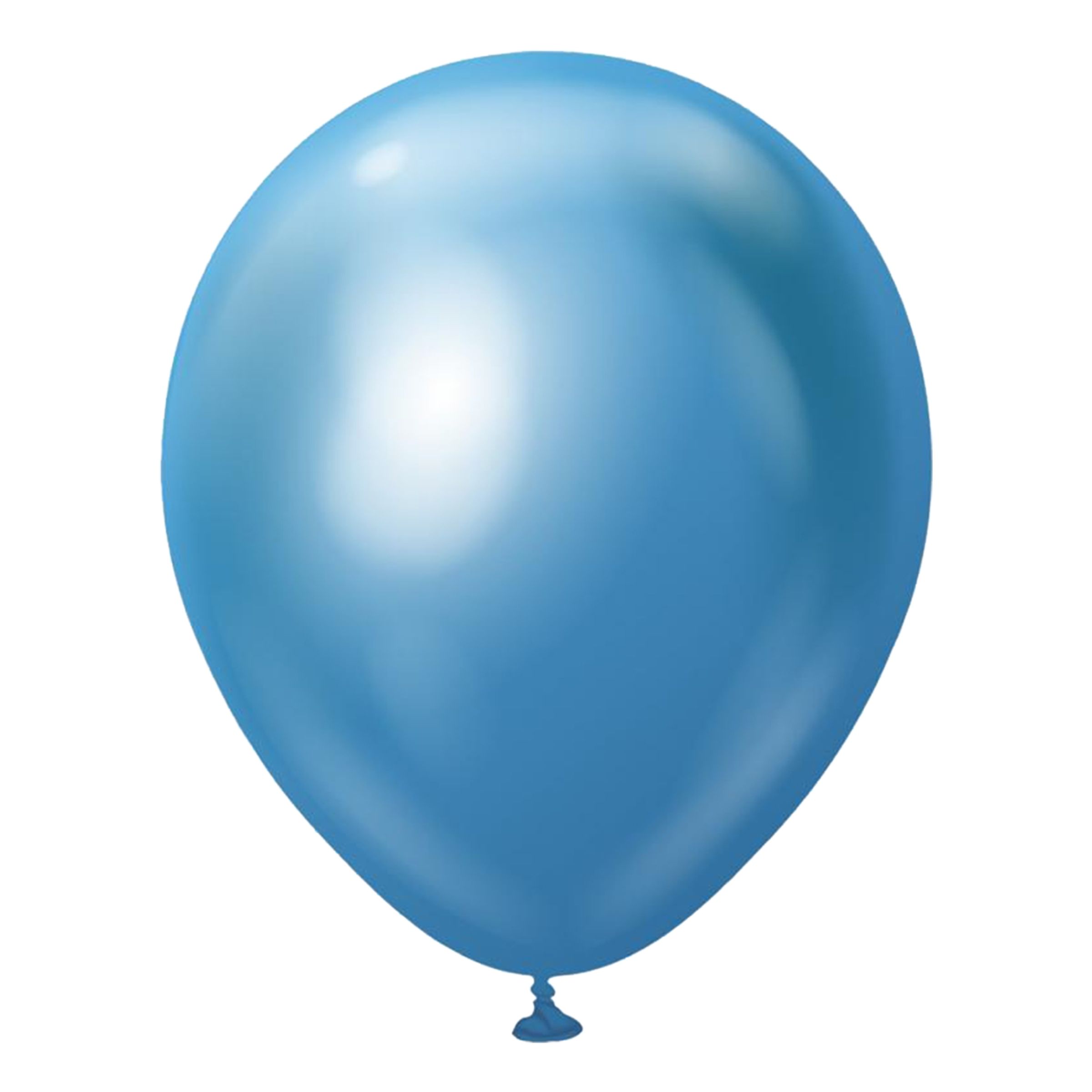 Latexballonger Professional Stora Blue Chrome - 5-pack
