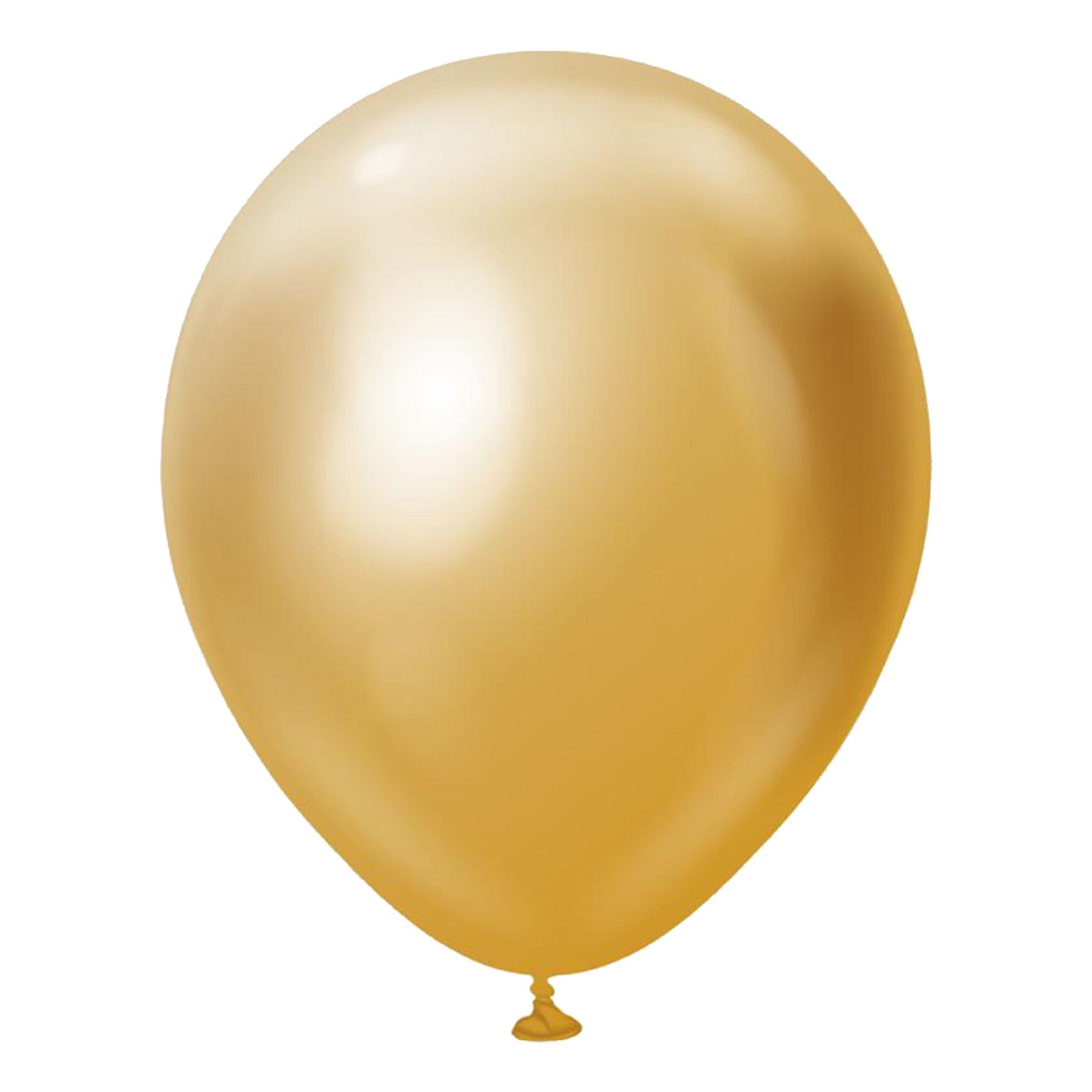 Läs mer om Latexballonger Professional Stora Gold Chrome - 25-pack