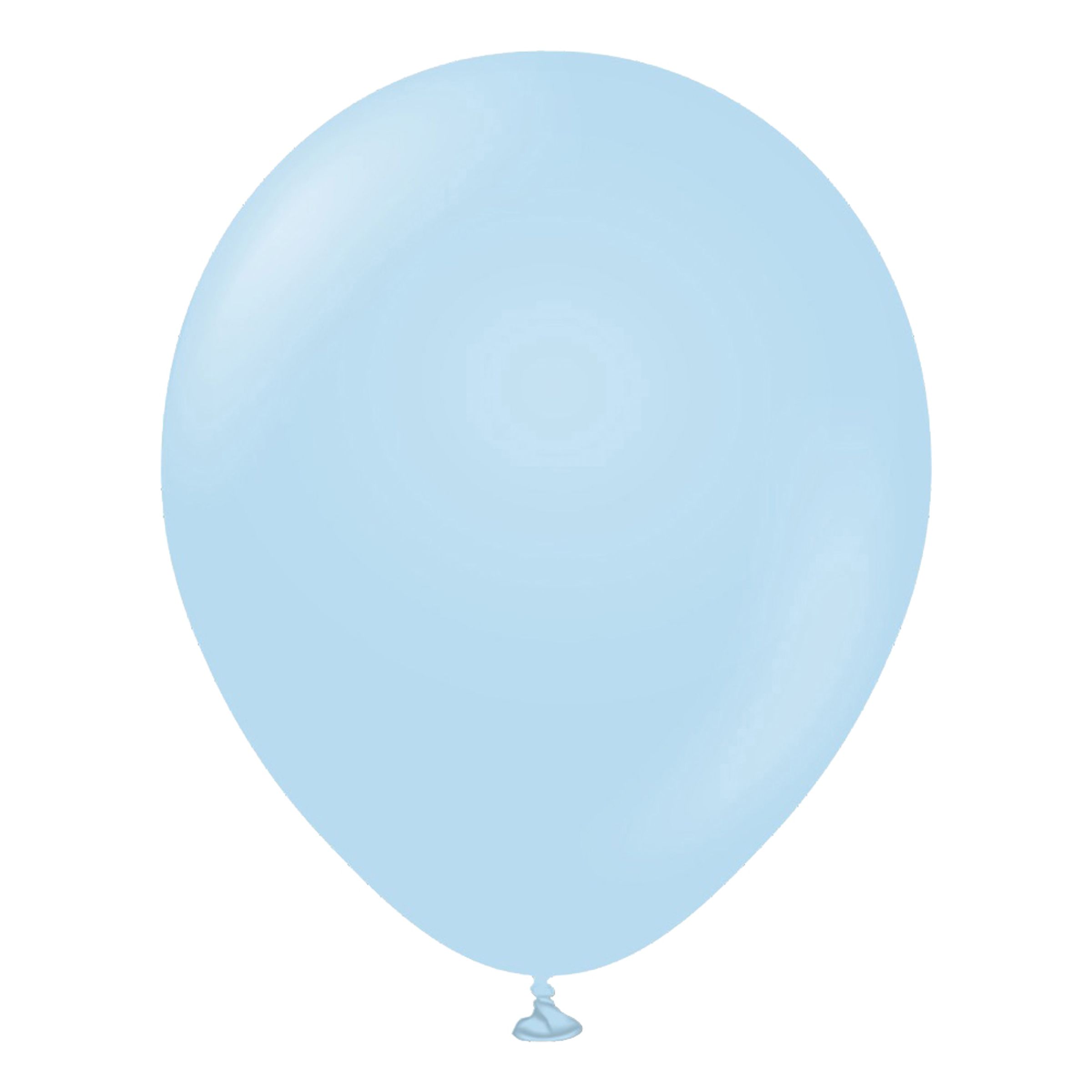 Läs mer om Latexballonger Professional Stora Macaron Blue - 25-pack