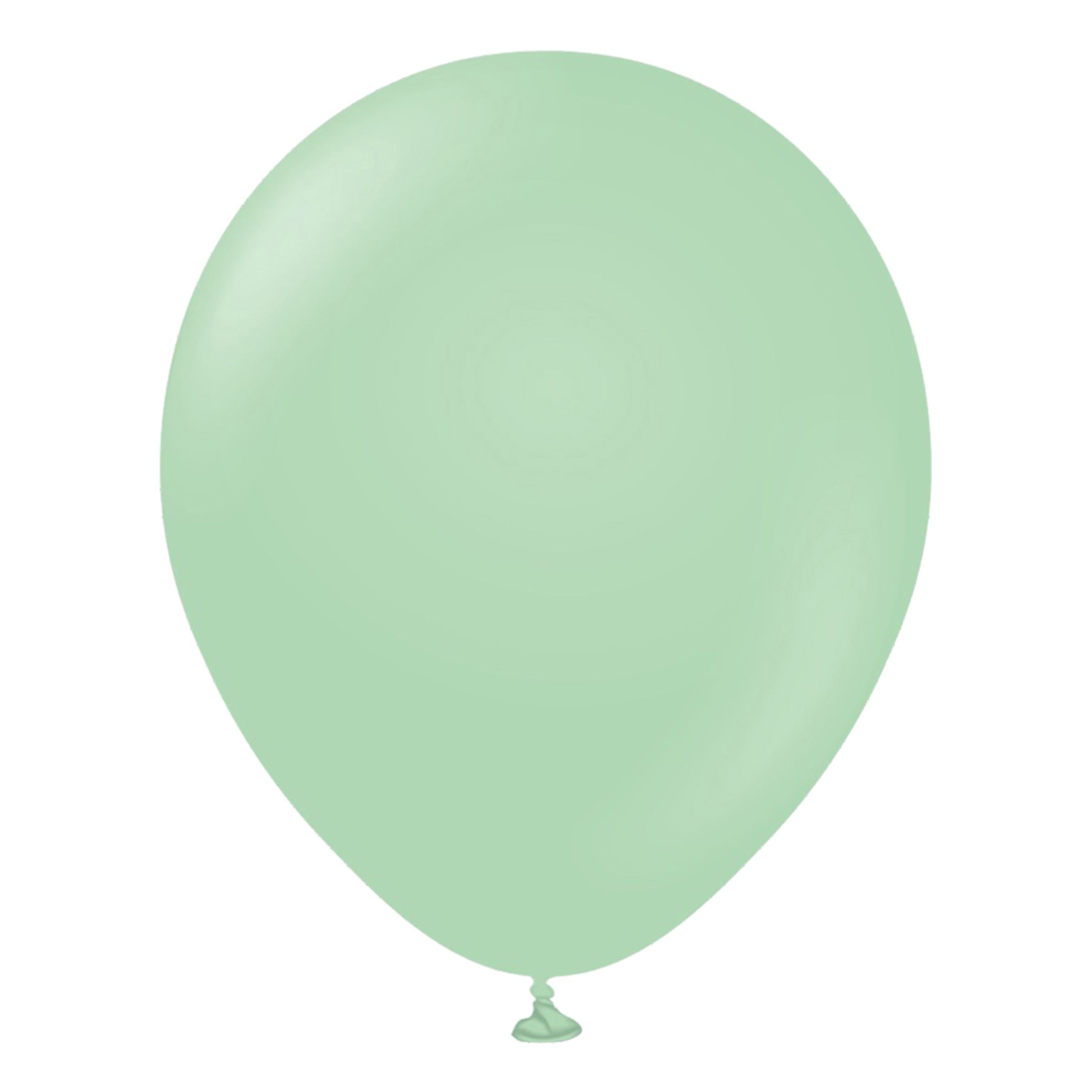 Läs mer om Latexballonger Professional Stora Macaron Green - 25-pack