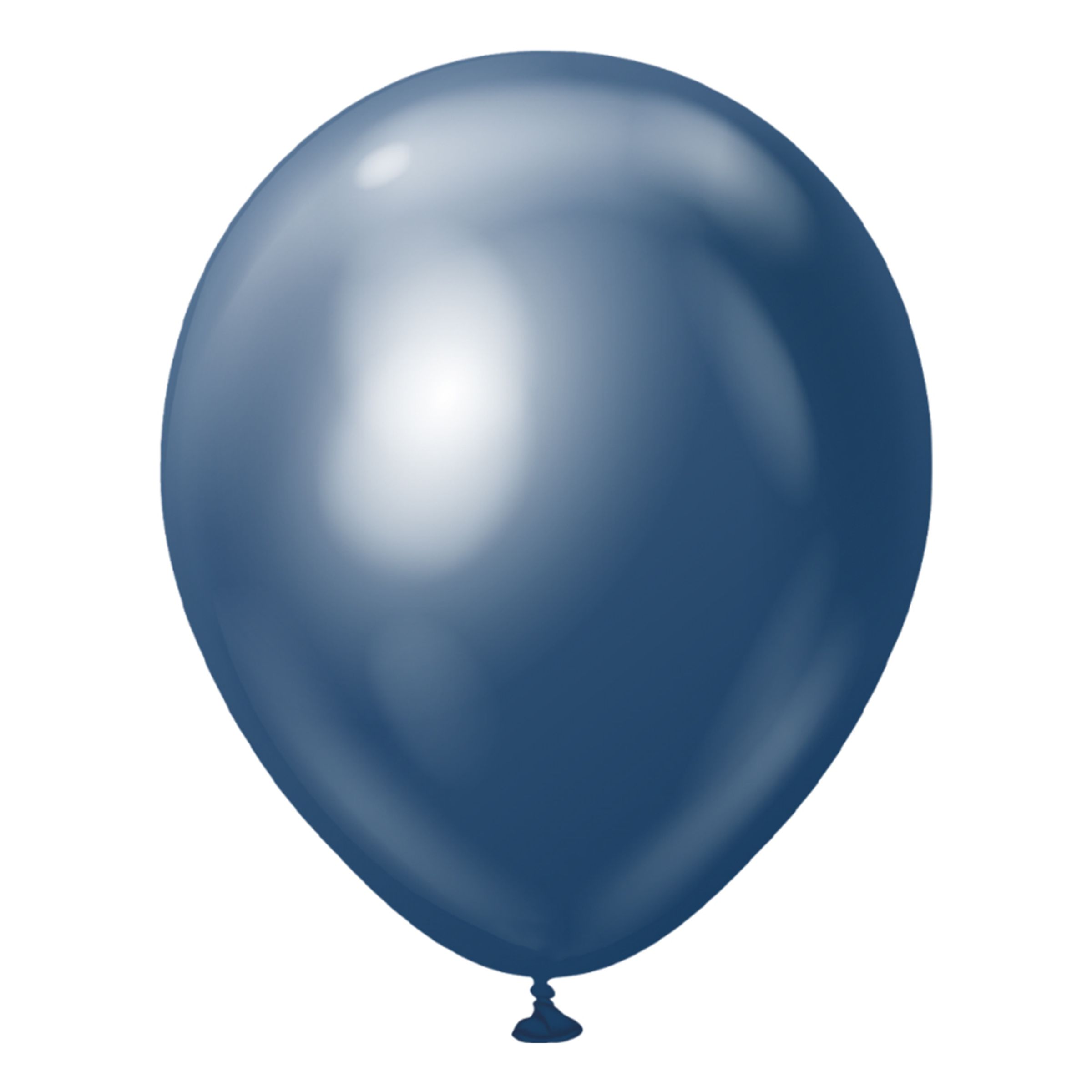 Läs mer om Latexballonger Professional Stora Navy Chrome - 5-pack