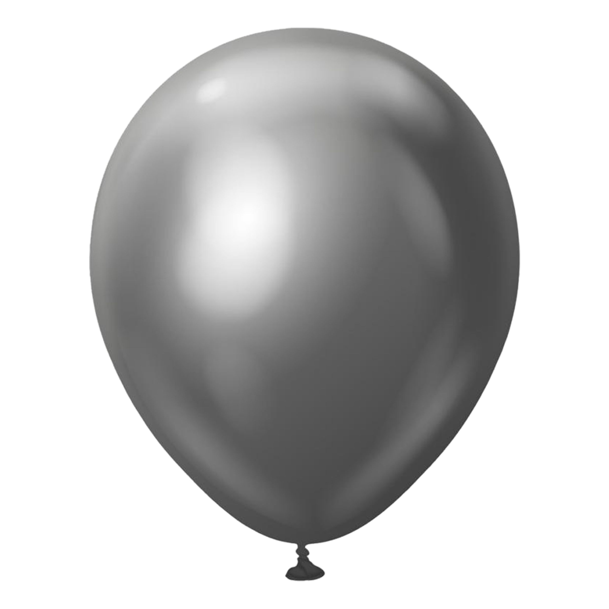 Läs mer om Latexballonger Professional Stora Space Grey Chrome - 25-pack