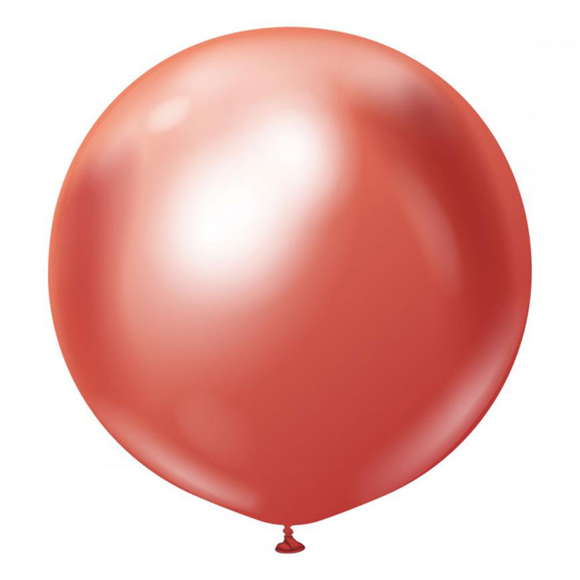 Latexballonger Professional Superstora Röda Chrome - 2-pack