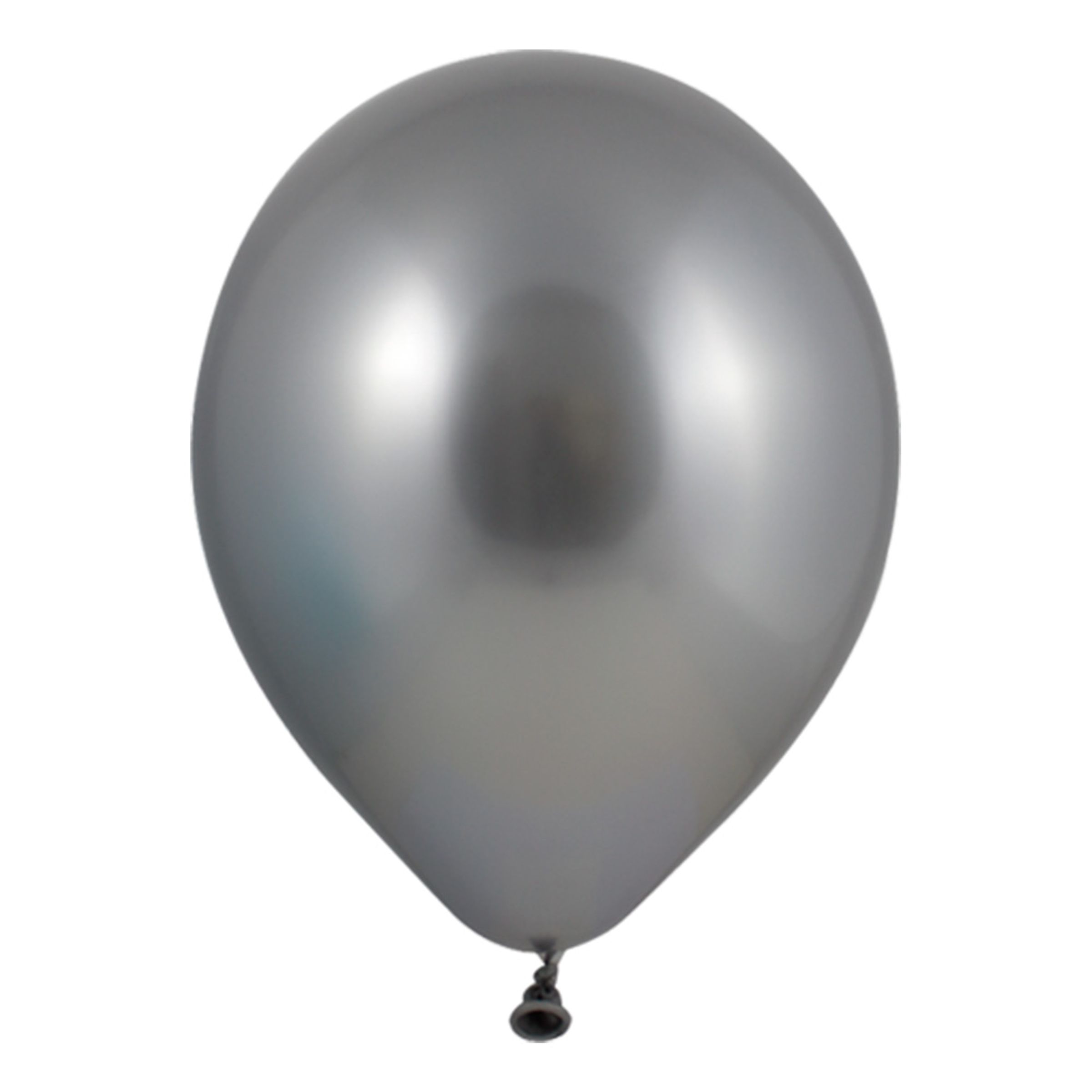 Läs mer om Latexballonger Silver Mini - 100-pack