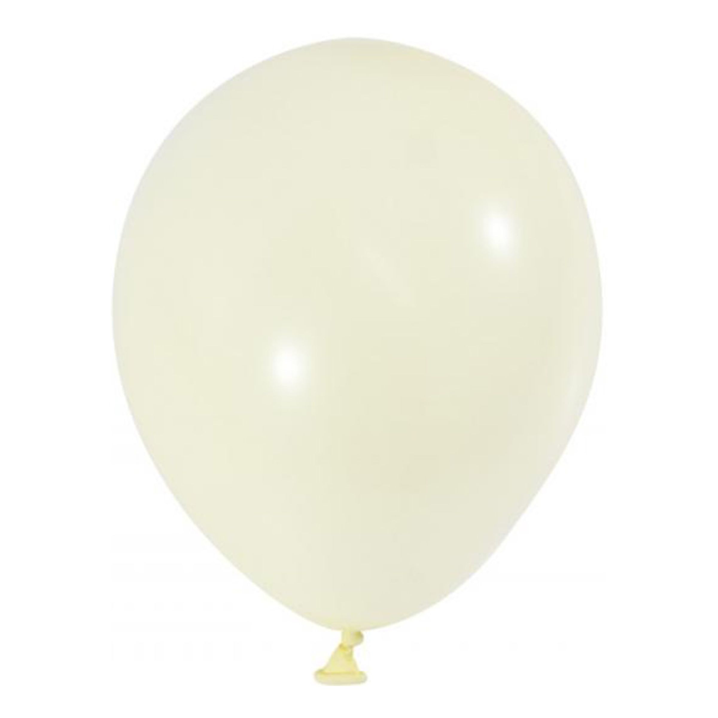 Läs mer om Latexballonger Vanilj Mini - 100-pack