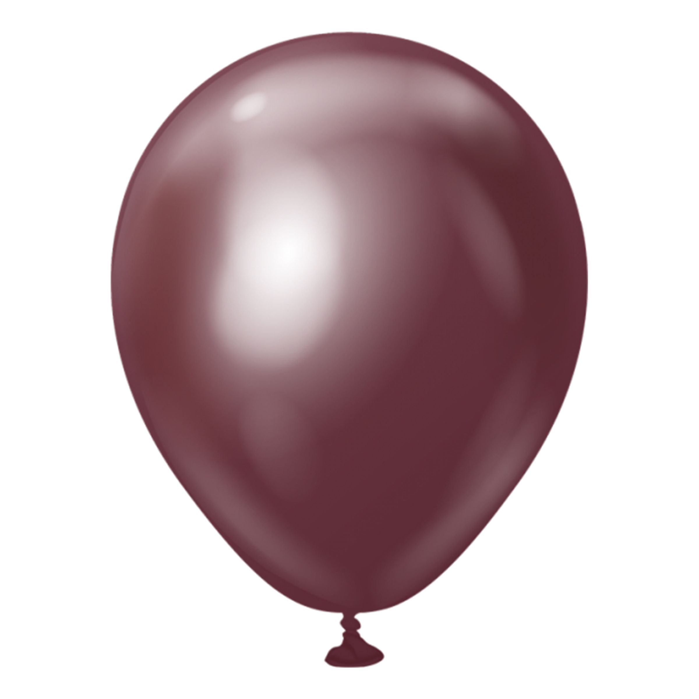 Läs mer om Latexballonger Professional Mini Burgundy Chrome - 100-pack