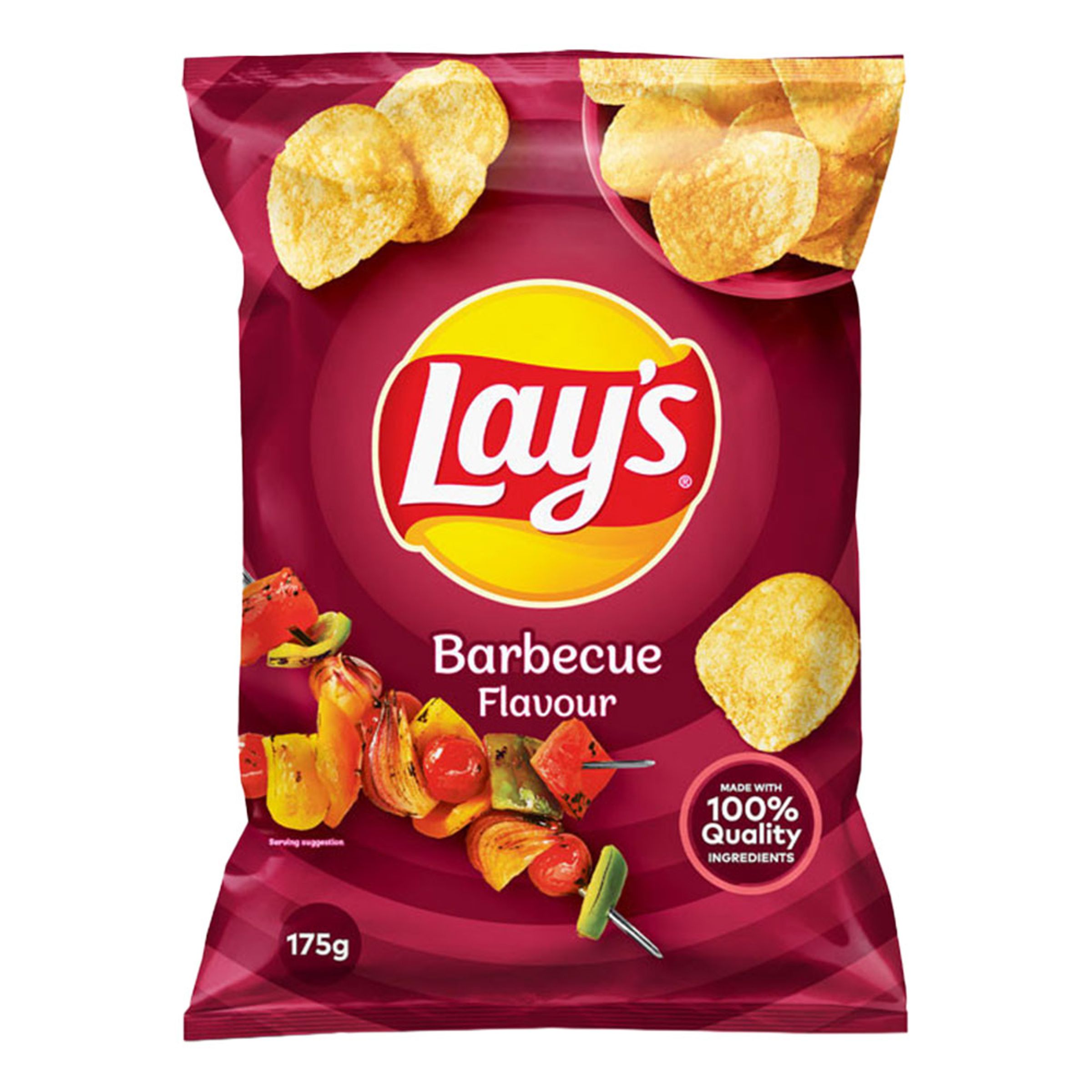 Läs mer om Lays Barbecue Chips - 27,5 gram