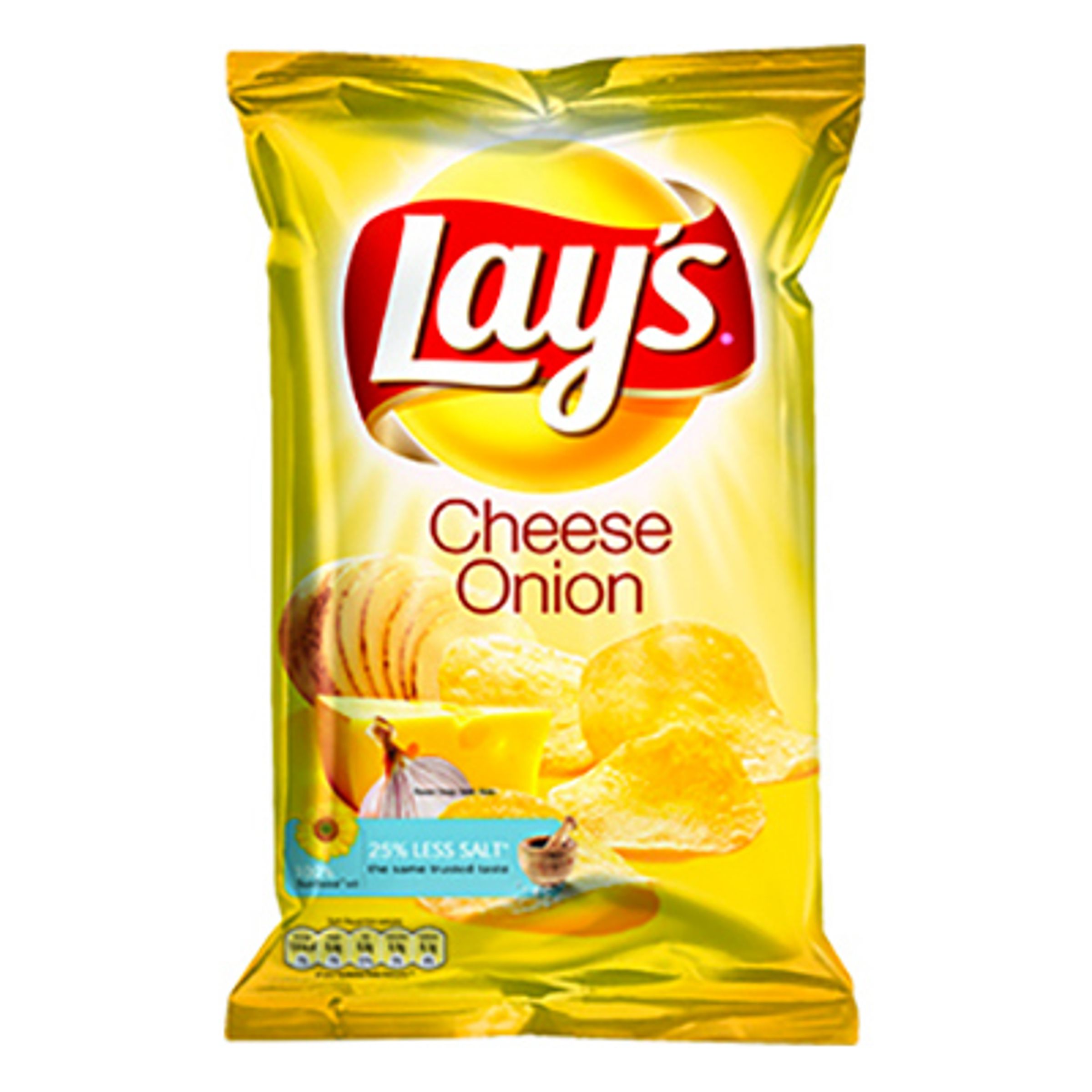 Läs mer om Lays Cheese & Onion Chips - 175 gram
