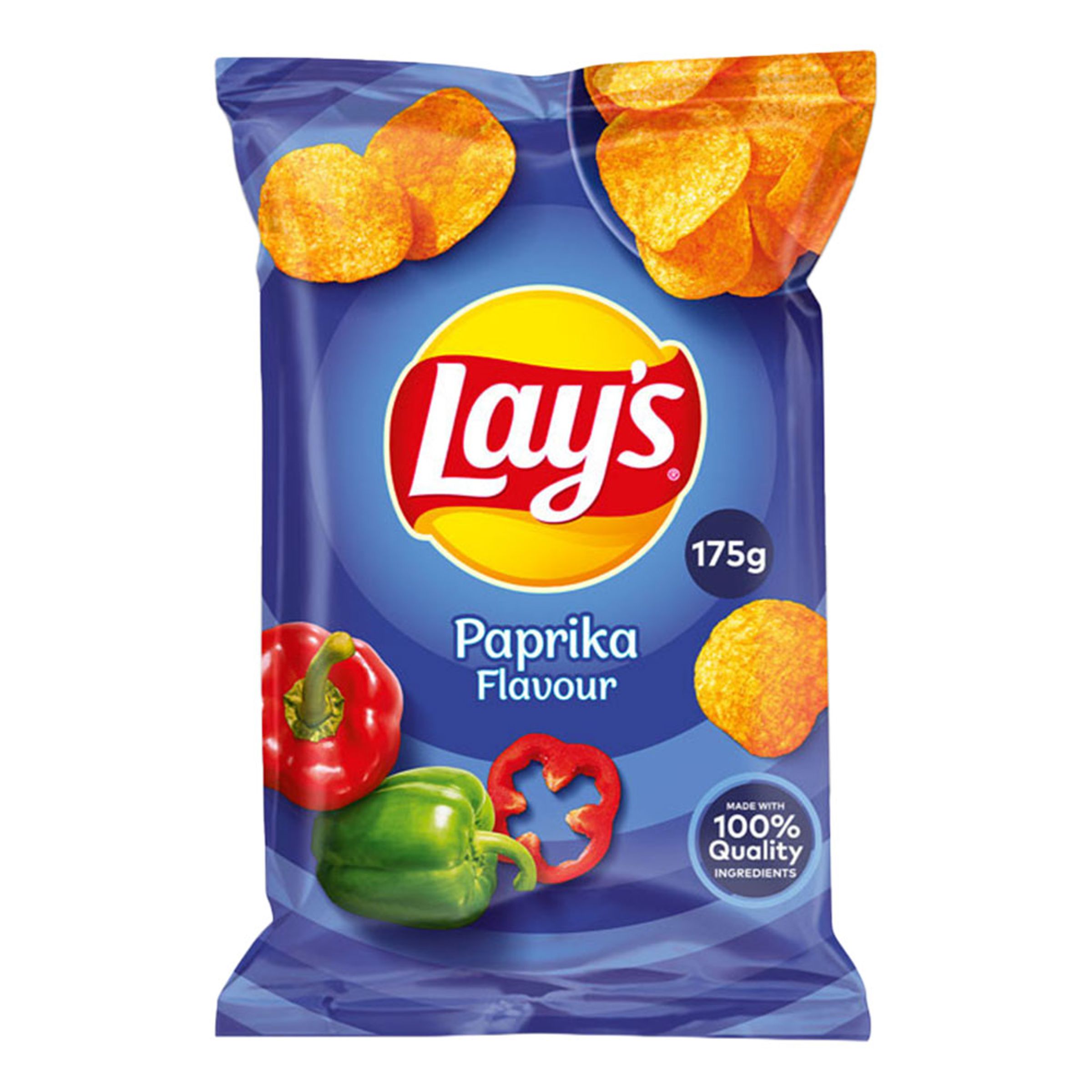 Läs mer om Lays Chips Paprika - 175 gram