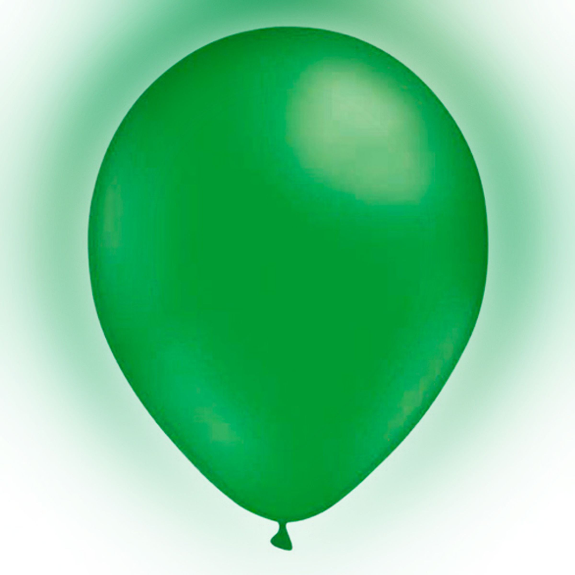 Läs mer om LED-Ballonger Gröna - 5-pack