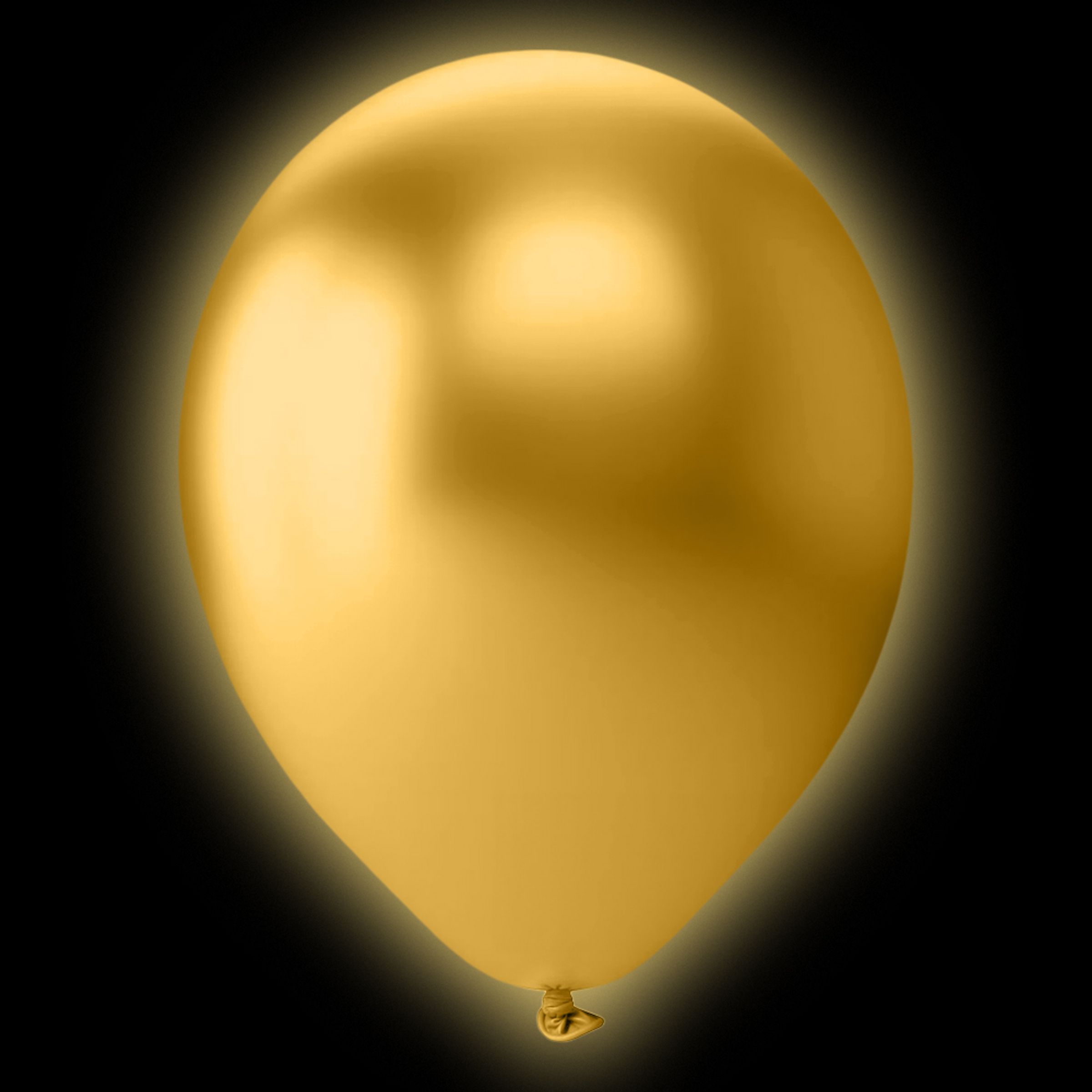 LED-Ballonger Guld - 5-pack