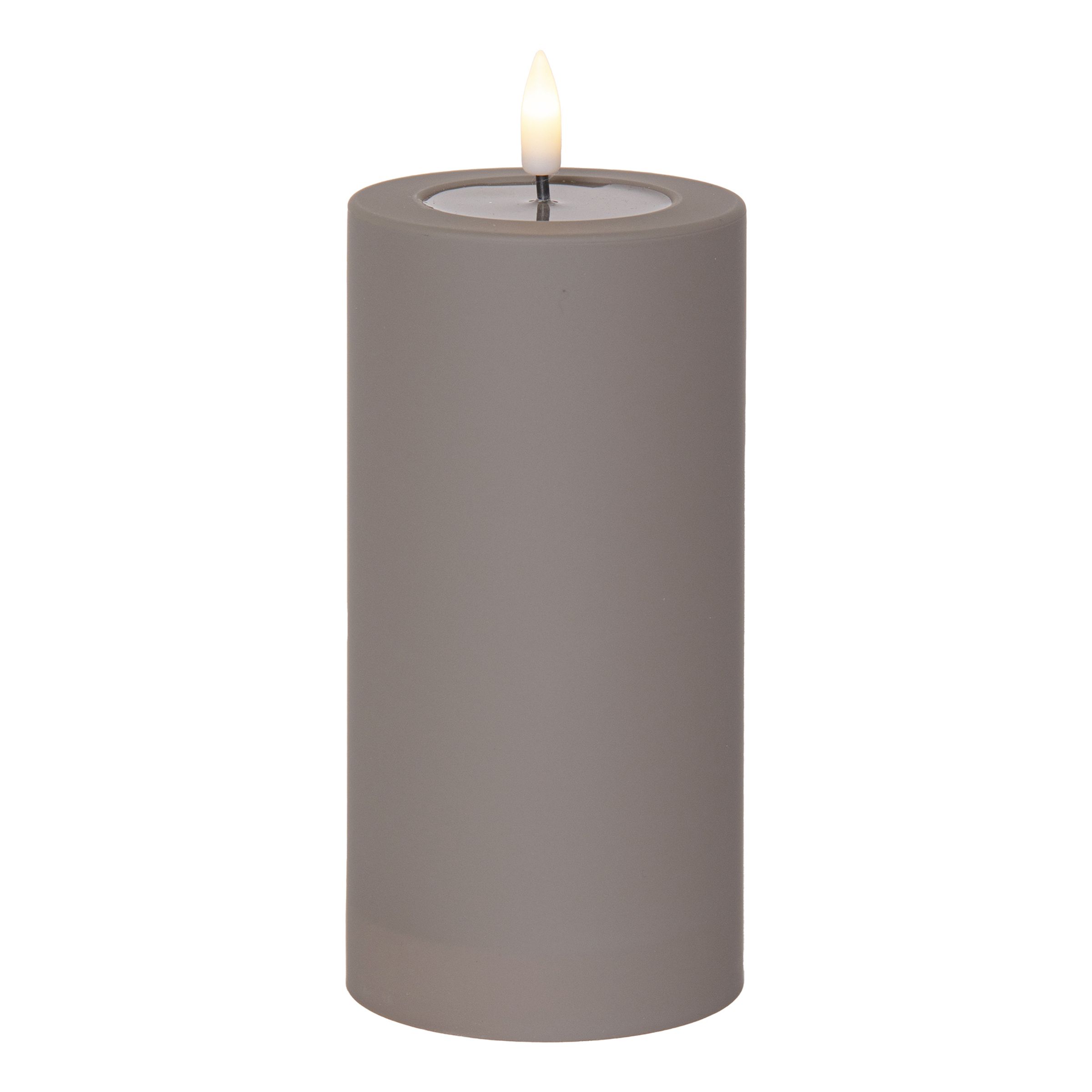 LED Blockljus Soft Brun - Stor | Hem - Teman - Färger - Brun | Pryloteket