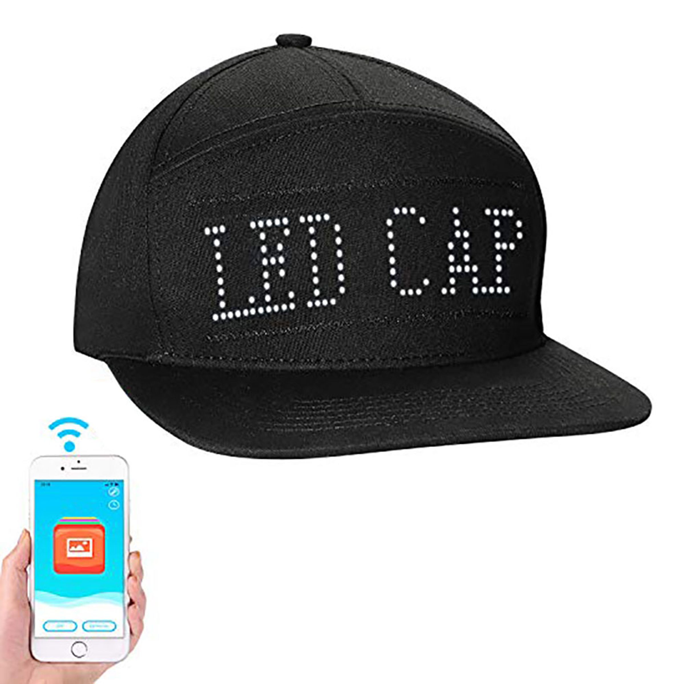Läs mer om LED Bluetooth Keps - One size