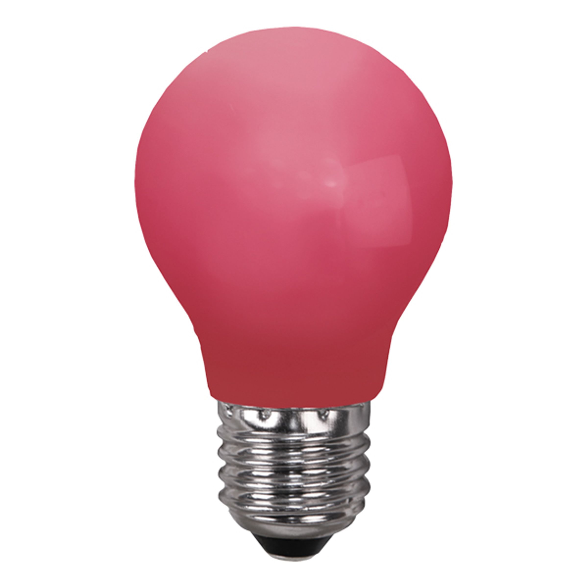 LED-Lampa E27 - Röd