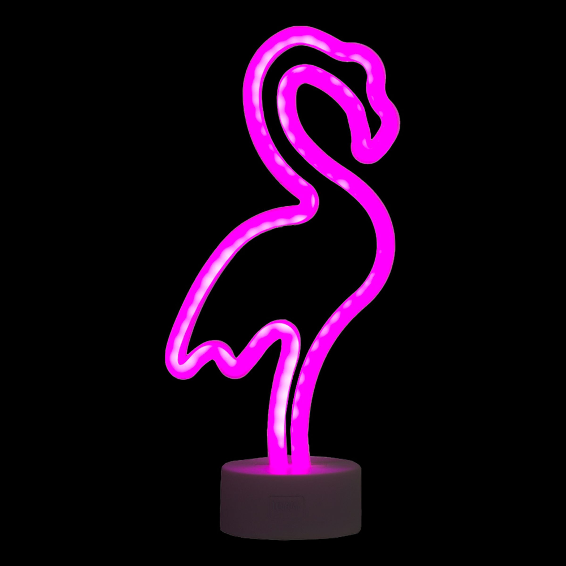 Läs mer om LED-Lampa Flamingo med Neon-effekt