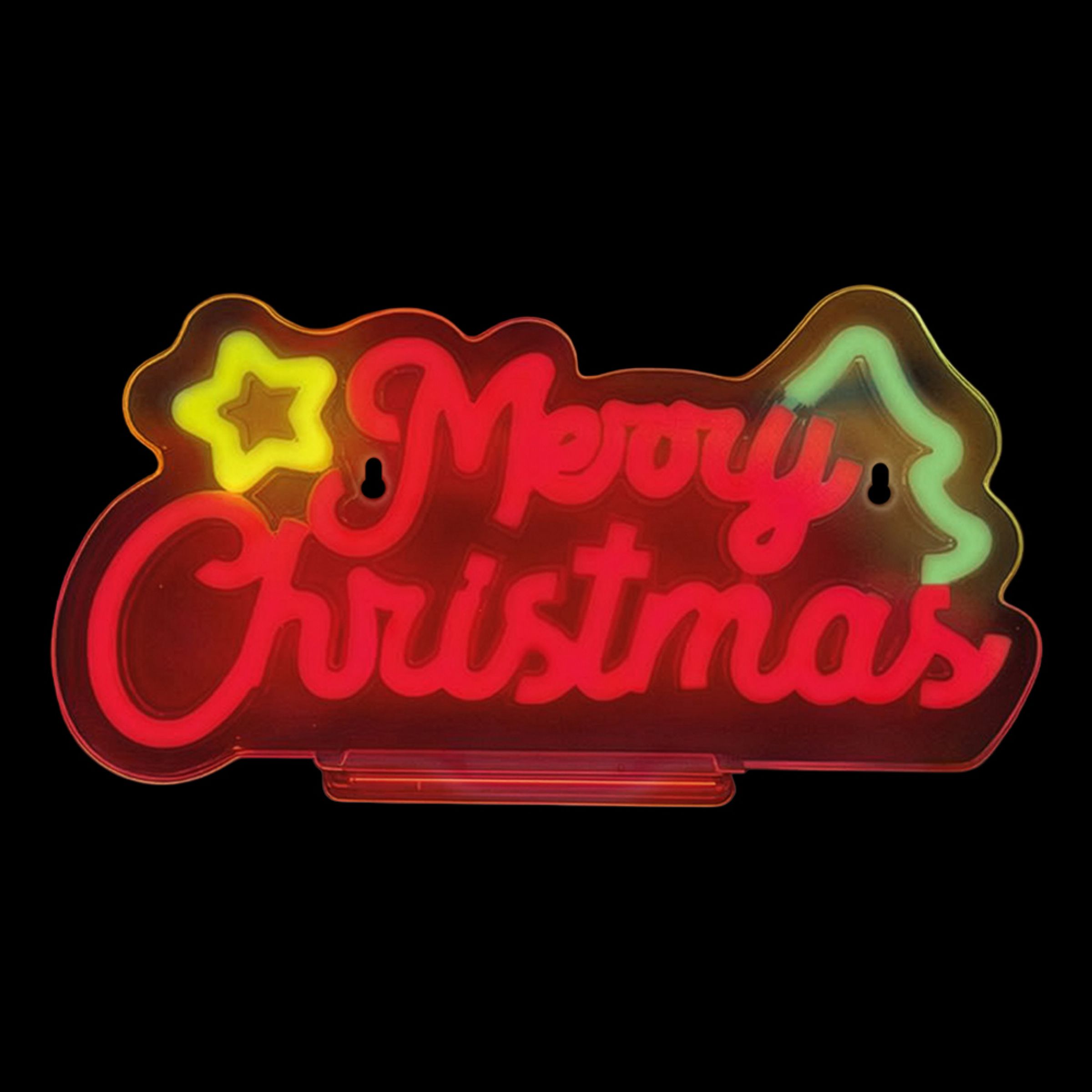 LED-Lampa Merry Christmas | Hem - Roliga Prylar - Hem & Hushåll - Lampor & Belysning | Pryloteket
