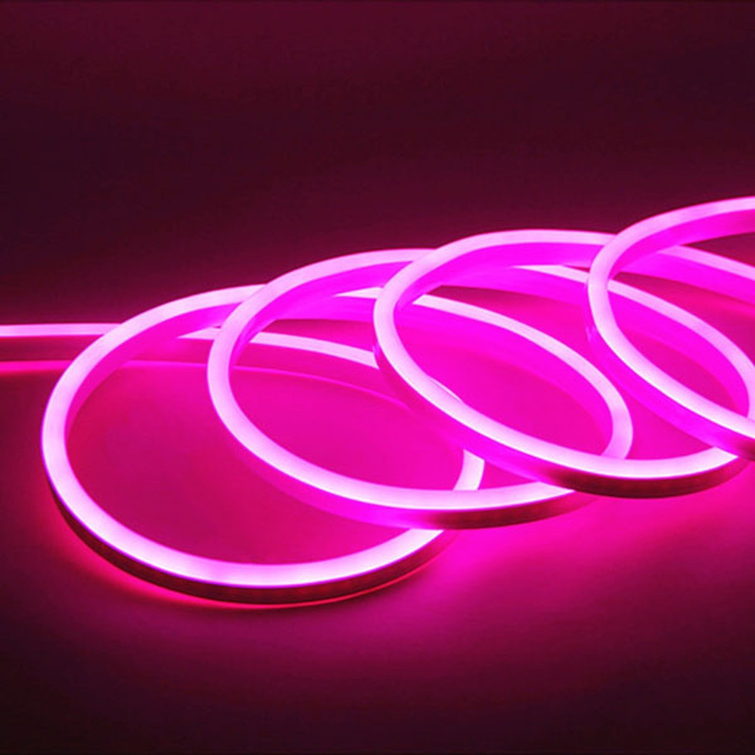 LED Neon Strip Ljusslinga - Rosa