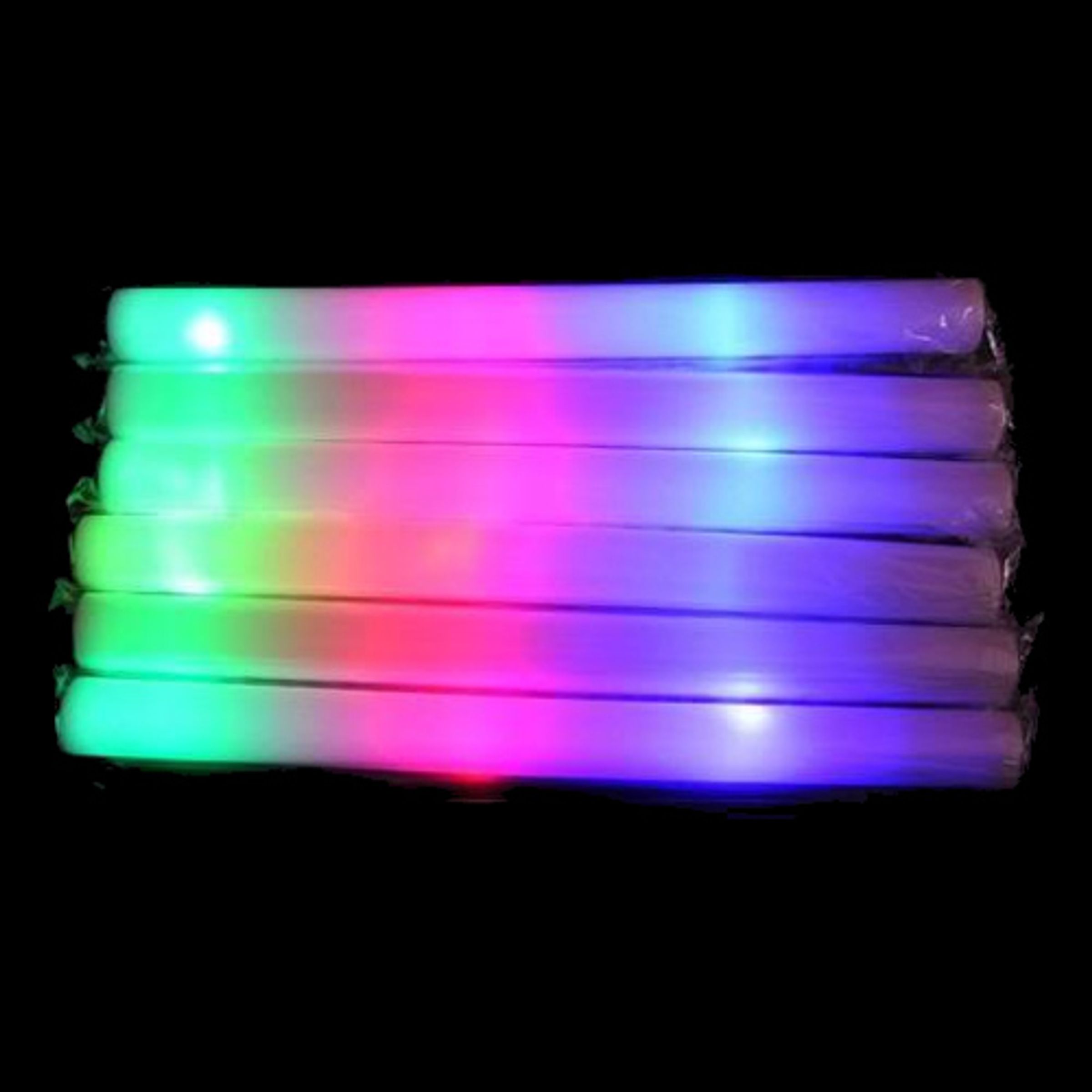 LED Skumstavar - 10-pack
