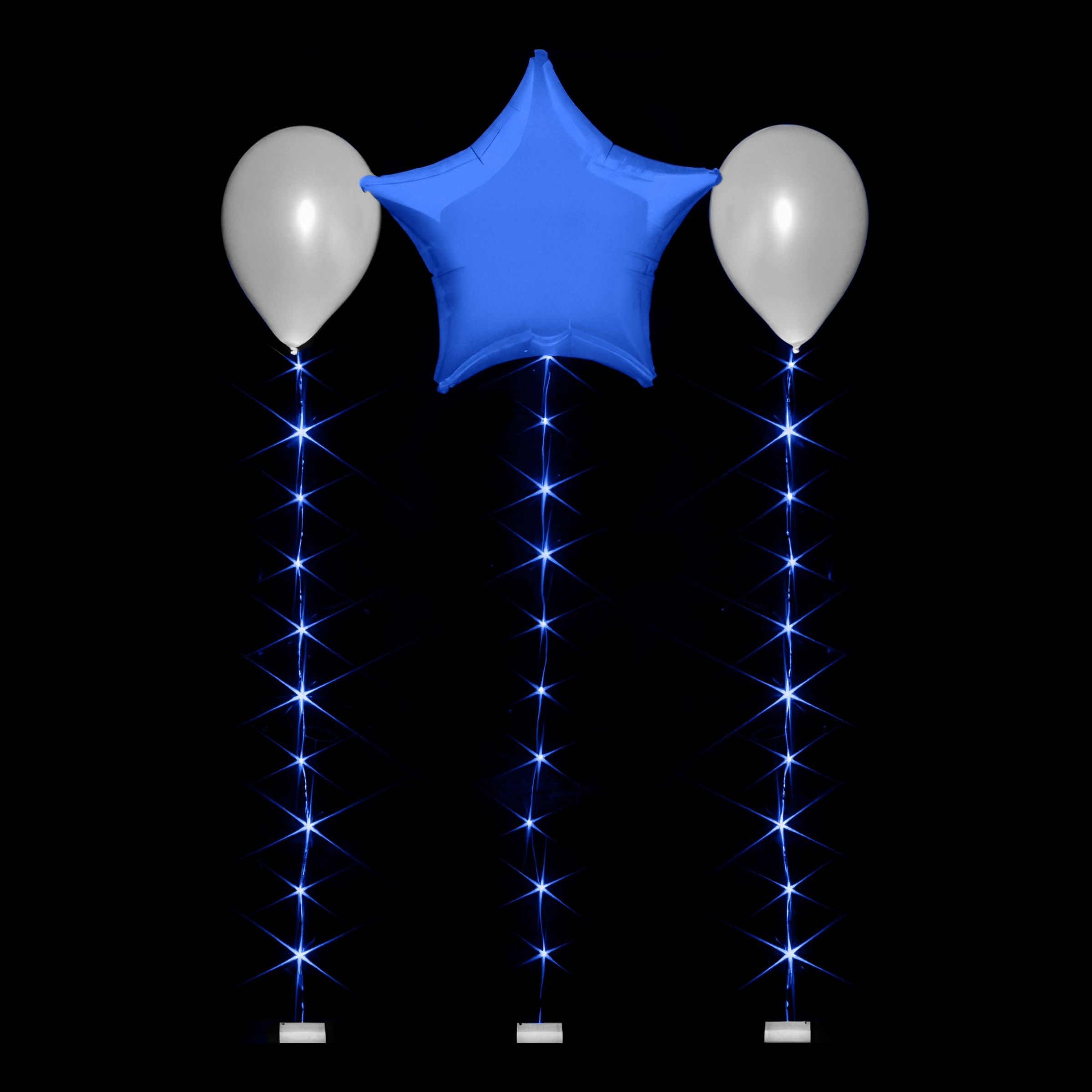 LED-slinga för Ballonger - Blå 1.0 m