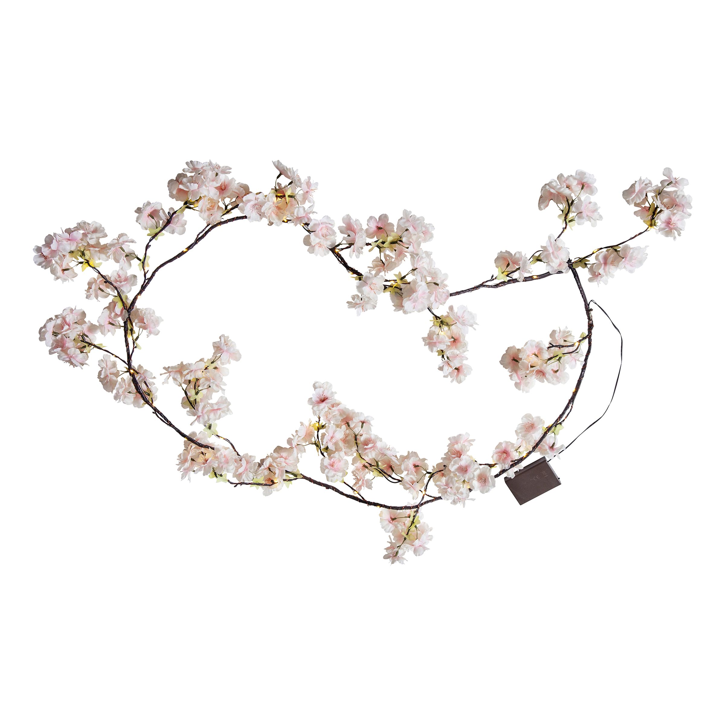 LED Slinga Körsbärsblomma | Hem - Roliga Prylar - Hem & Hushåll - Lampor & Belysning - Ljusslingor | Maskeradspecialisten