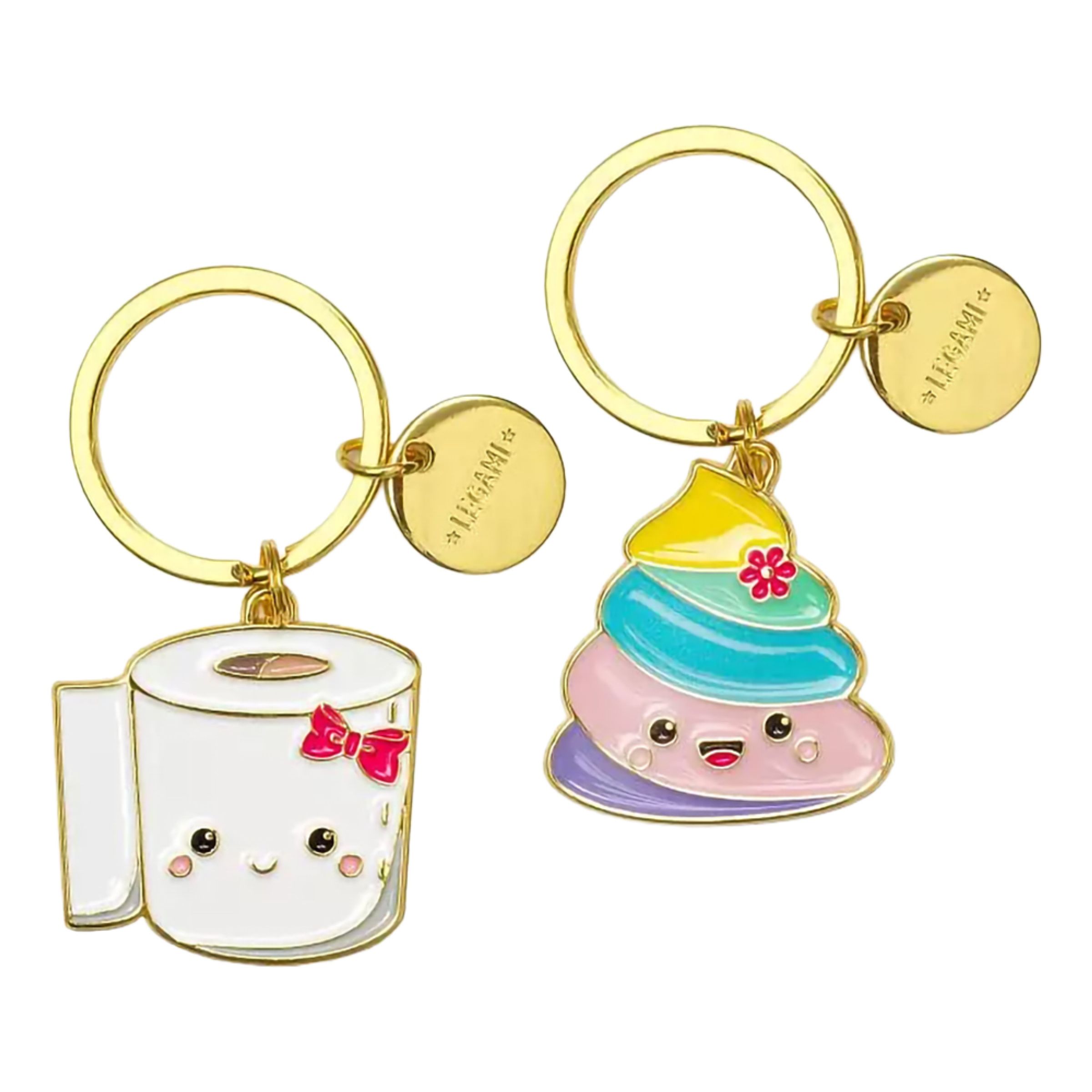 Legami Nyckelringar Poo Set | Hem - Roliga Prylar - Accessoarer | Party Outlet