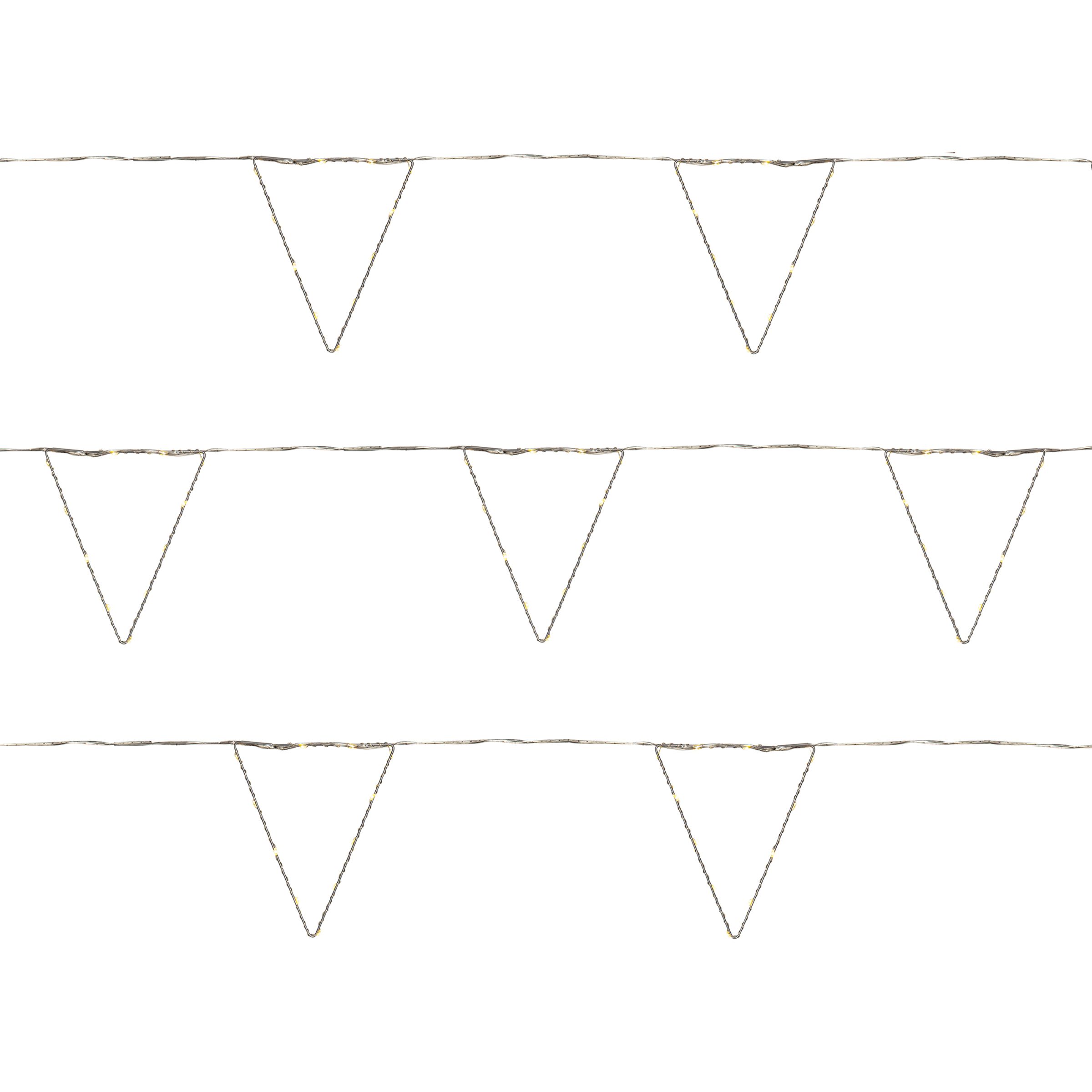 Ljusslinga Vimplar Metall | Hem - Roliga Prylar - Hem & Hushåll - I Trädgården | Party Outlet