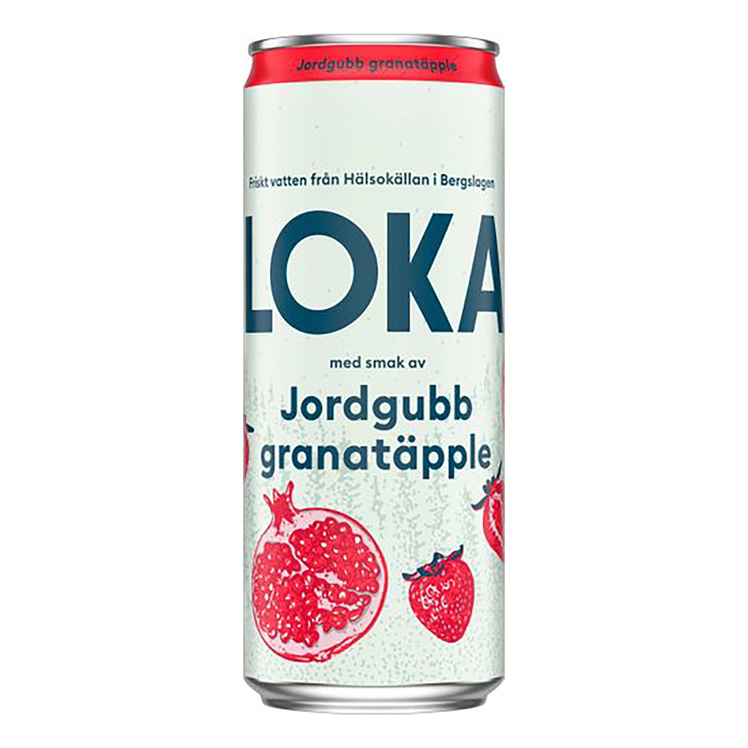 Läs mer om Loka Jordgubb/Granatäpple - 20-pack