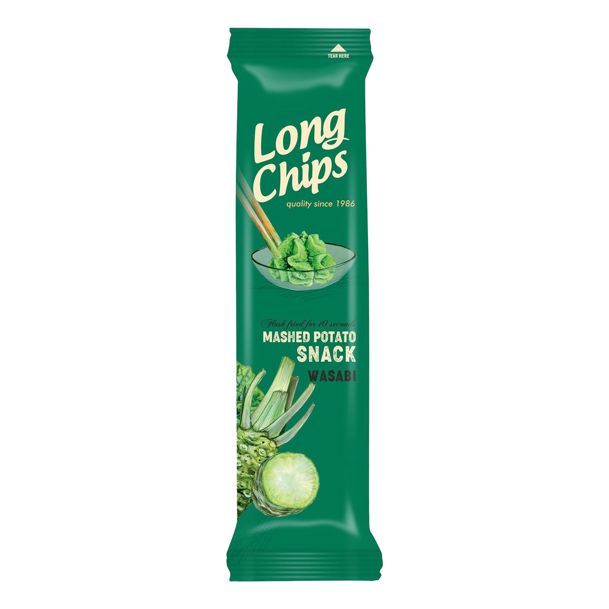 Long Chips Wasabi - 75 gram