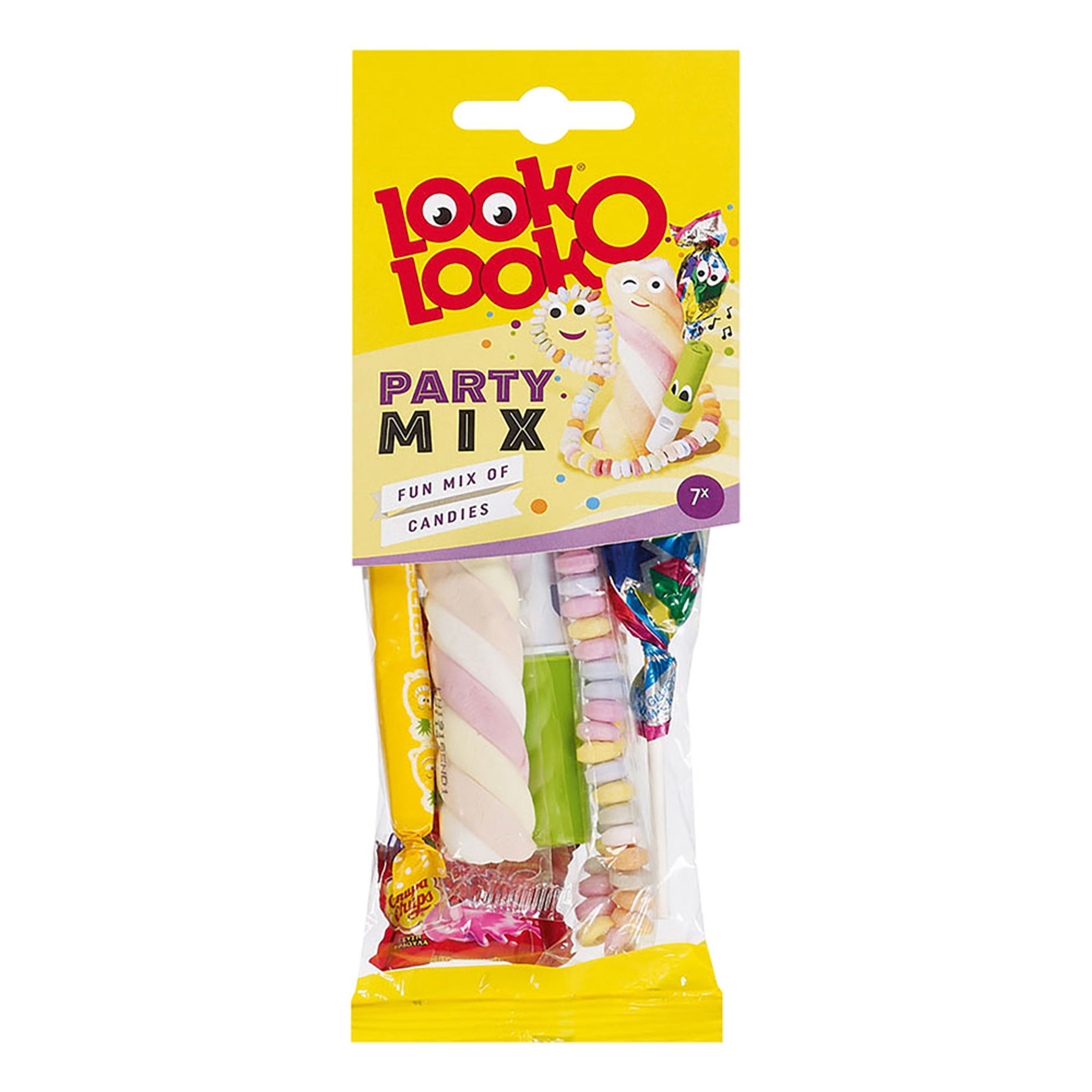 Läs mer om Look-O-Look Party Mix - 45 gram